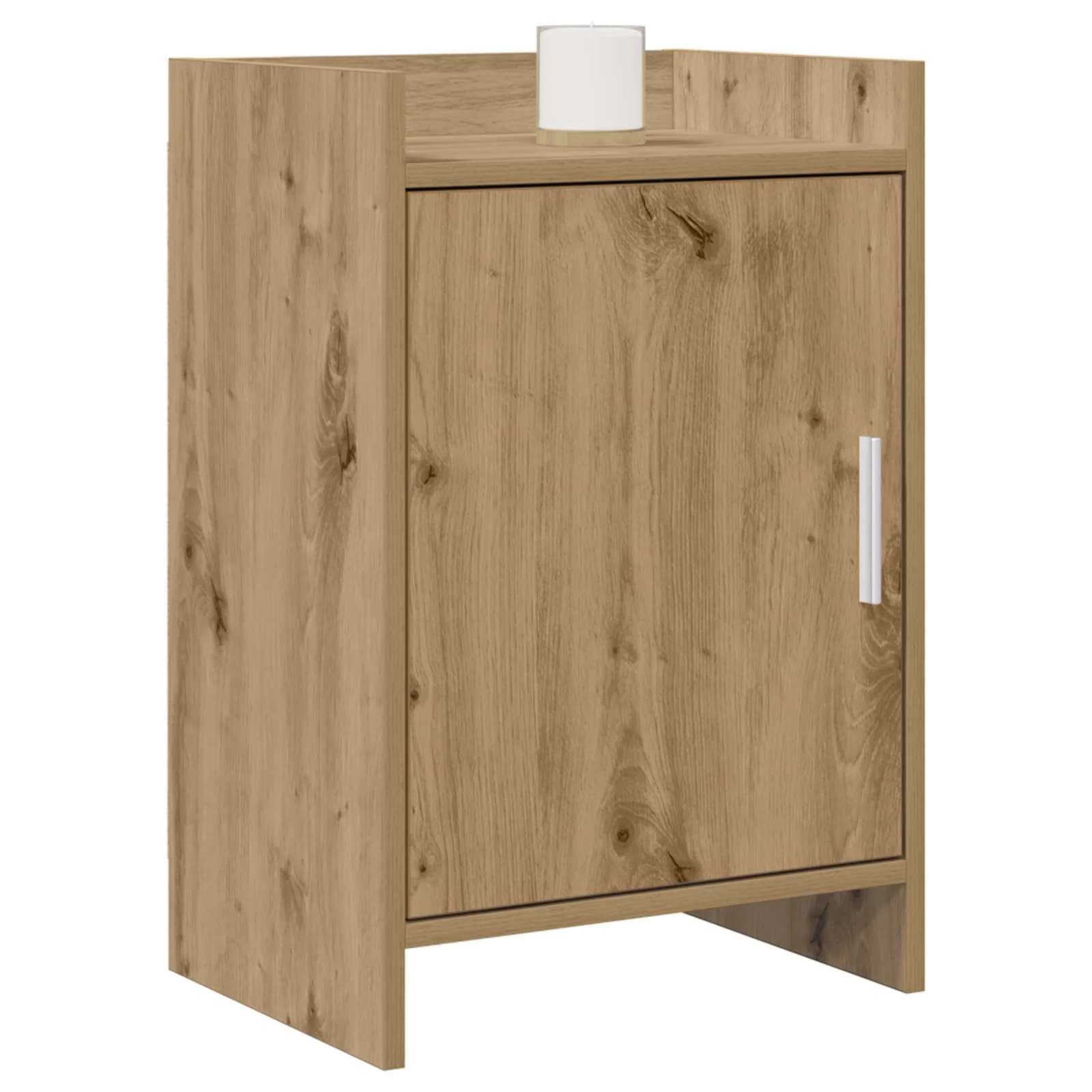 Posteljne mize 2 kos Artisan hrast 40 x 30 x 60 cm - slika 2