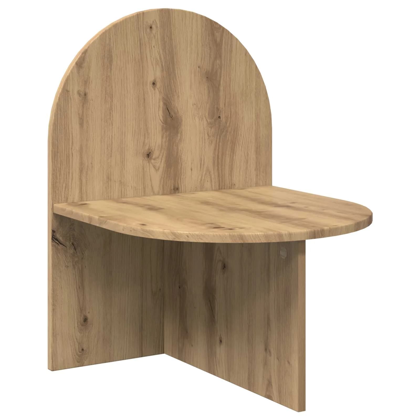 Nočna omarica Artisan hrast 48 x 49 x 65 cm Konstruirano leseno - slika 2