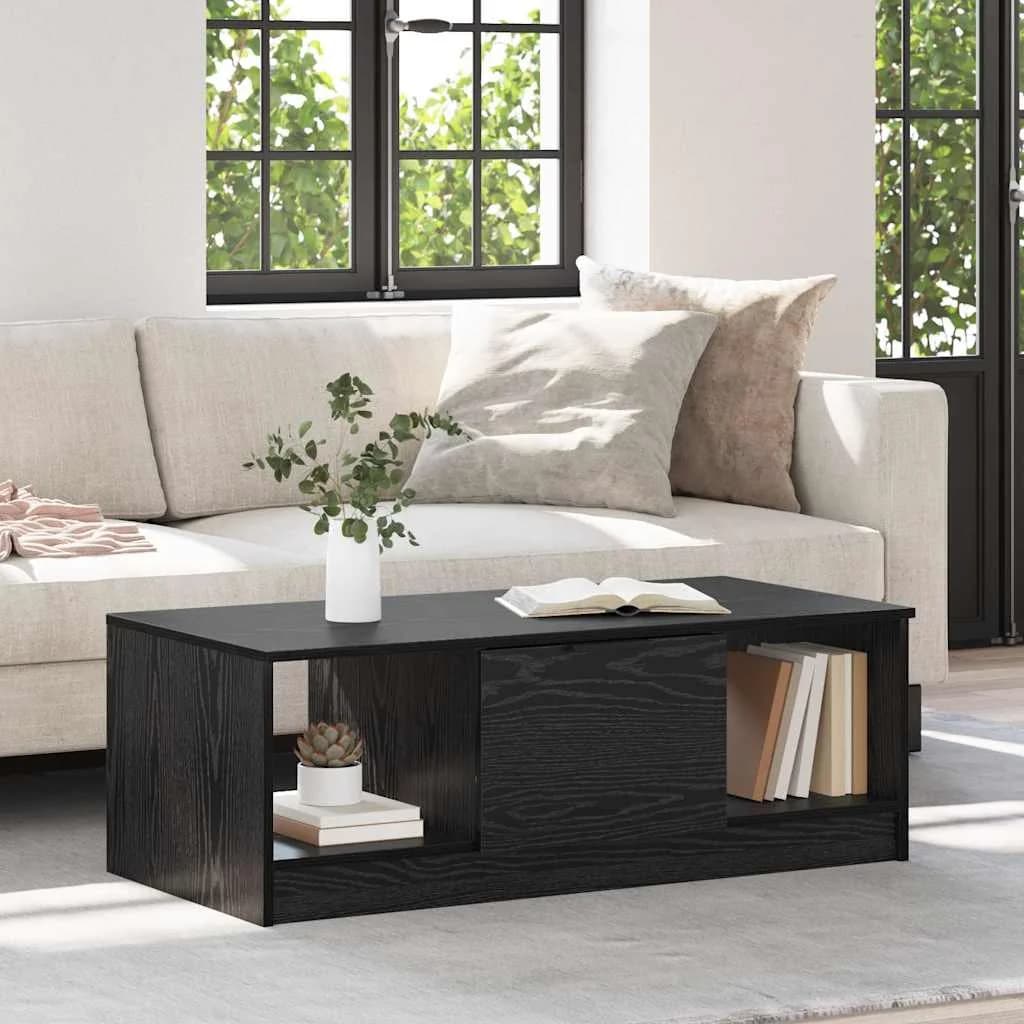 Klubska miza Črna Orehovina 102 x 50 x 36cm Inženirski les