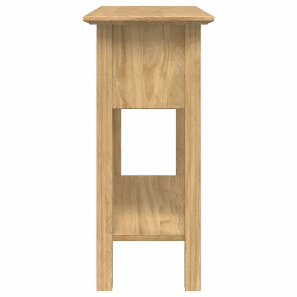 Konzolna miza BODO Medeno rjava 91 x 34,7 x 74 cm - slika 5
