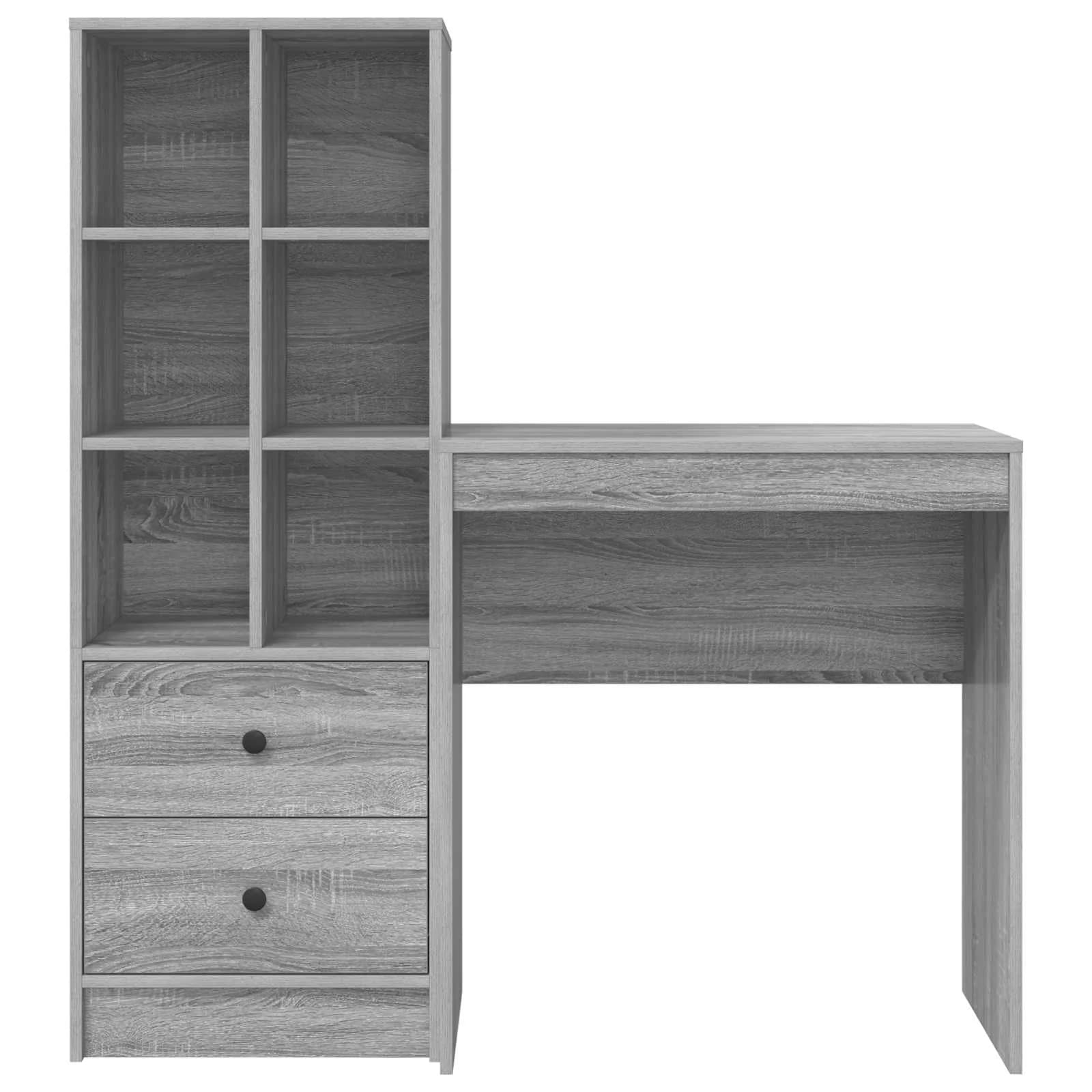 Miza Siva Sonoma 115,5 x 40 x 127 cm 2 kos - slika 8
