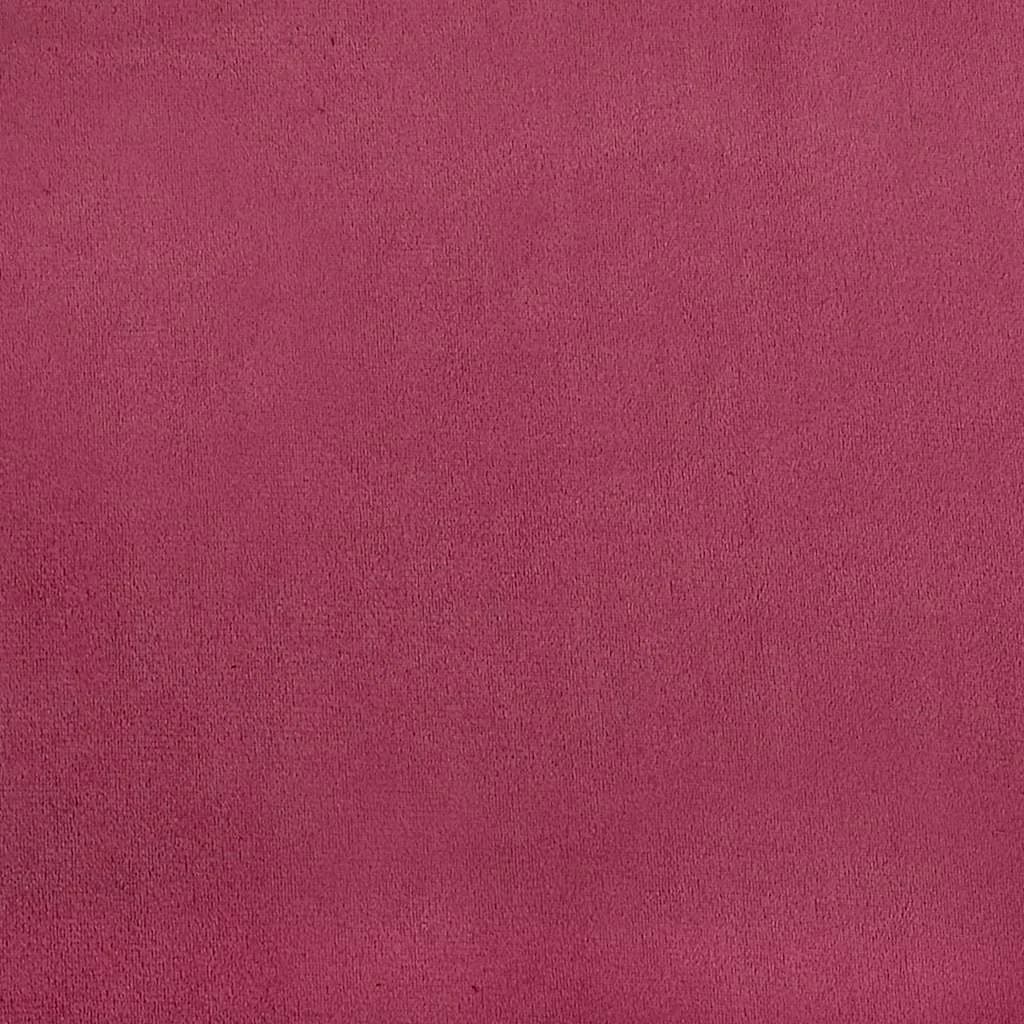 klop z blazino Vinorodna rdeča 113 x 57 x 39 cm Žamet - slika 8