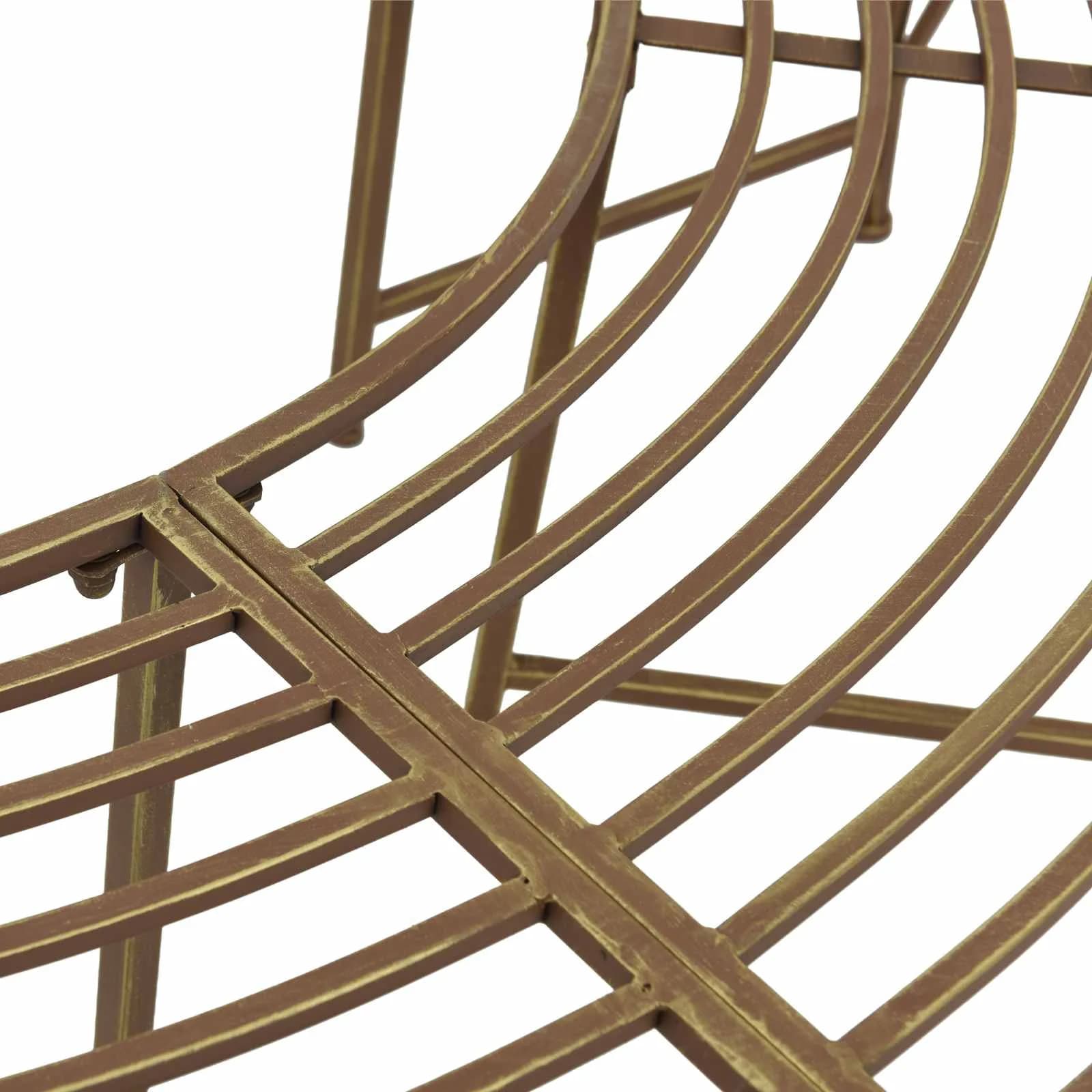 Banka Dreves 4-Število sedežev 160 x 80 x 44 cm Jeklo - slika 4