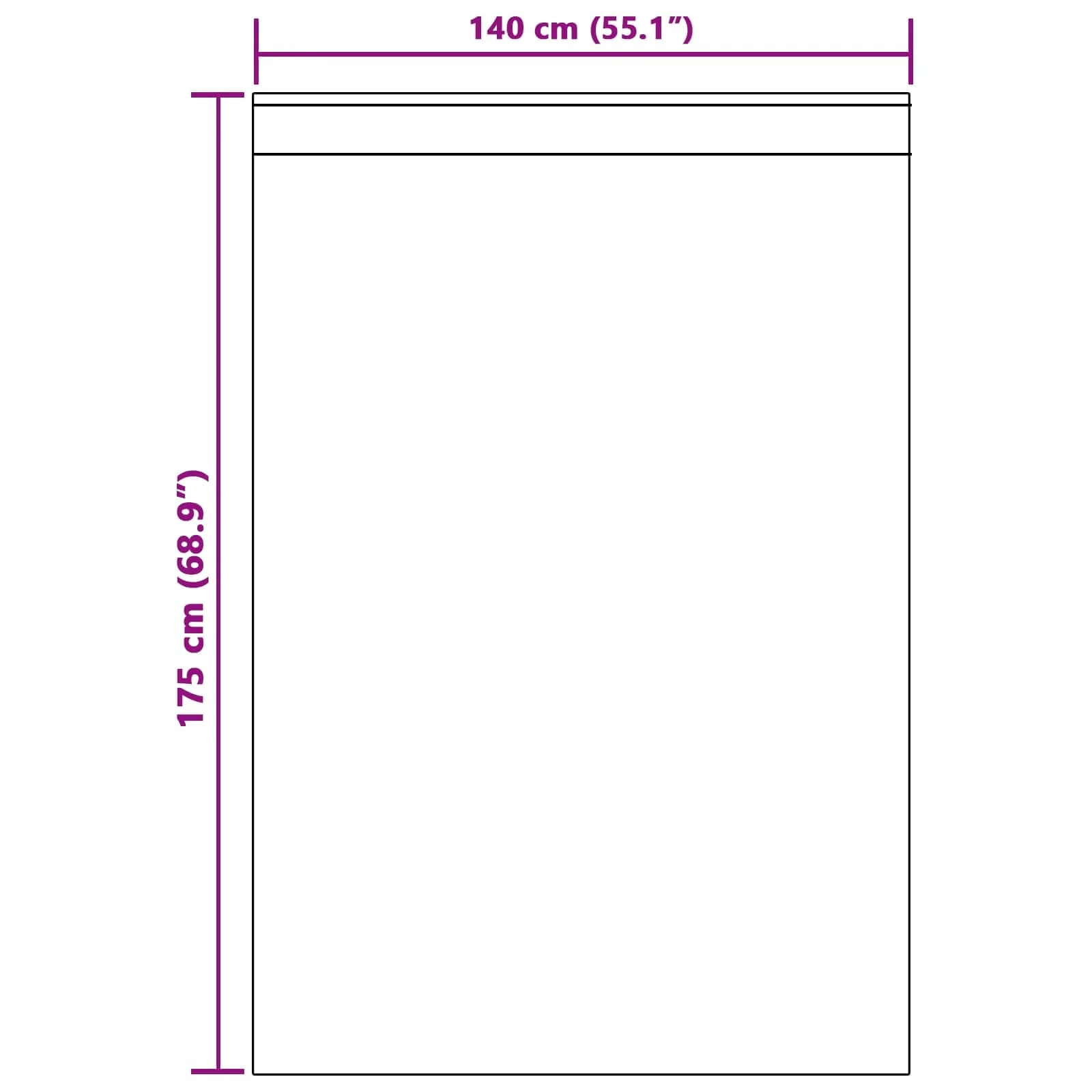 Zatemnitvene zavese 2 kos Temno siva 140 x 175 cm Žamet - slika 7