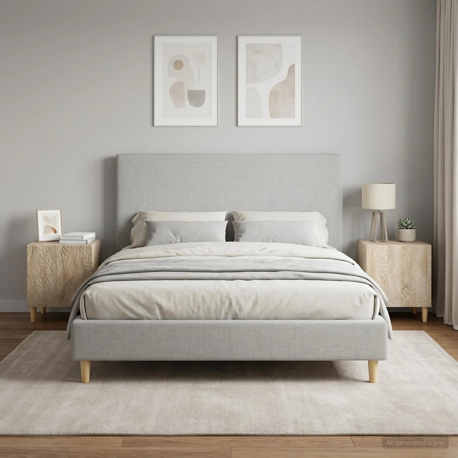 Nočna omarica 2 kos Sonoma hrast 43 x 34,5 x 50 cm - slika 3