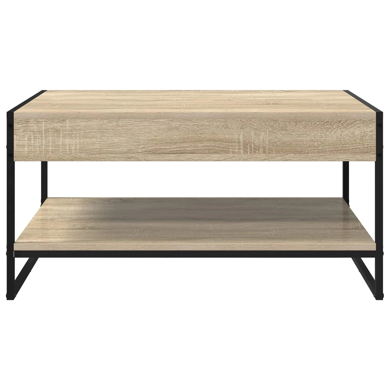 Klubska miza Sonoma 80 x 50 x 40 cm Inženirski les - slika 5