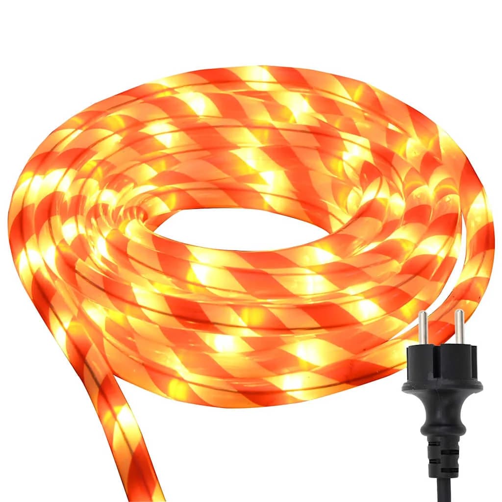 Osvetljena vrv med 480 LED Toplo bela 20 m PVC - slika 2
