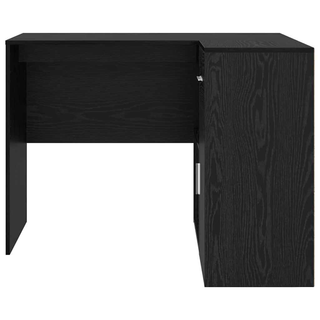 Kotniška miza s predalom Črna Orehovina 102 x 88 x 75 cm - slika 8