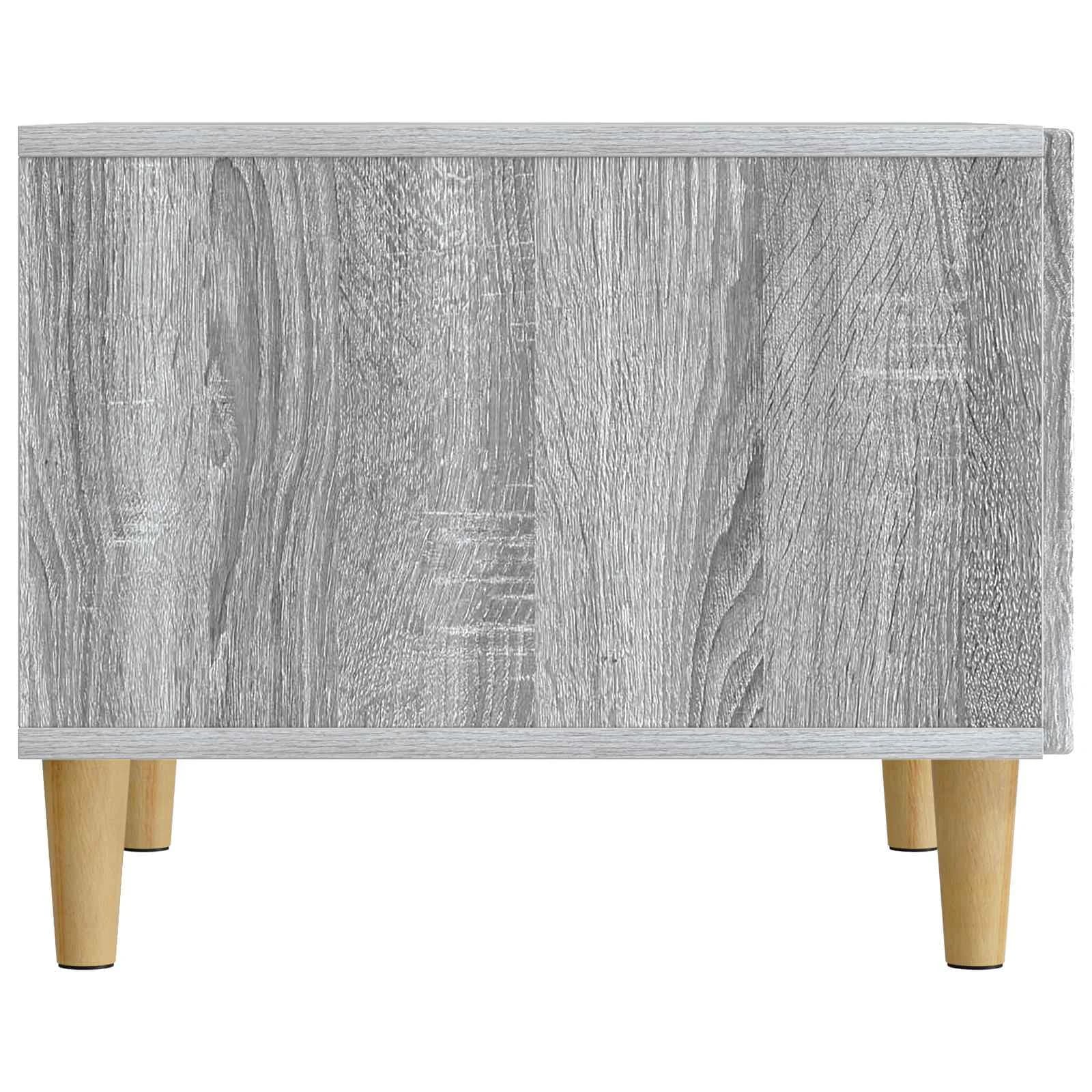 Klubska miza Siva Sonoma 49 x 50 x 40 cm Inženirski les - slika 6