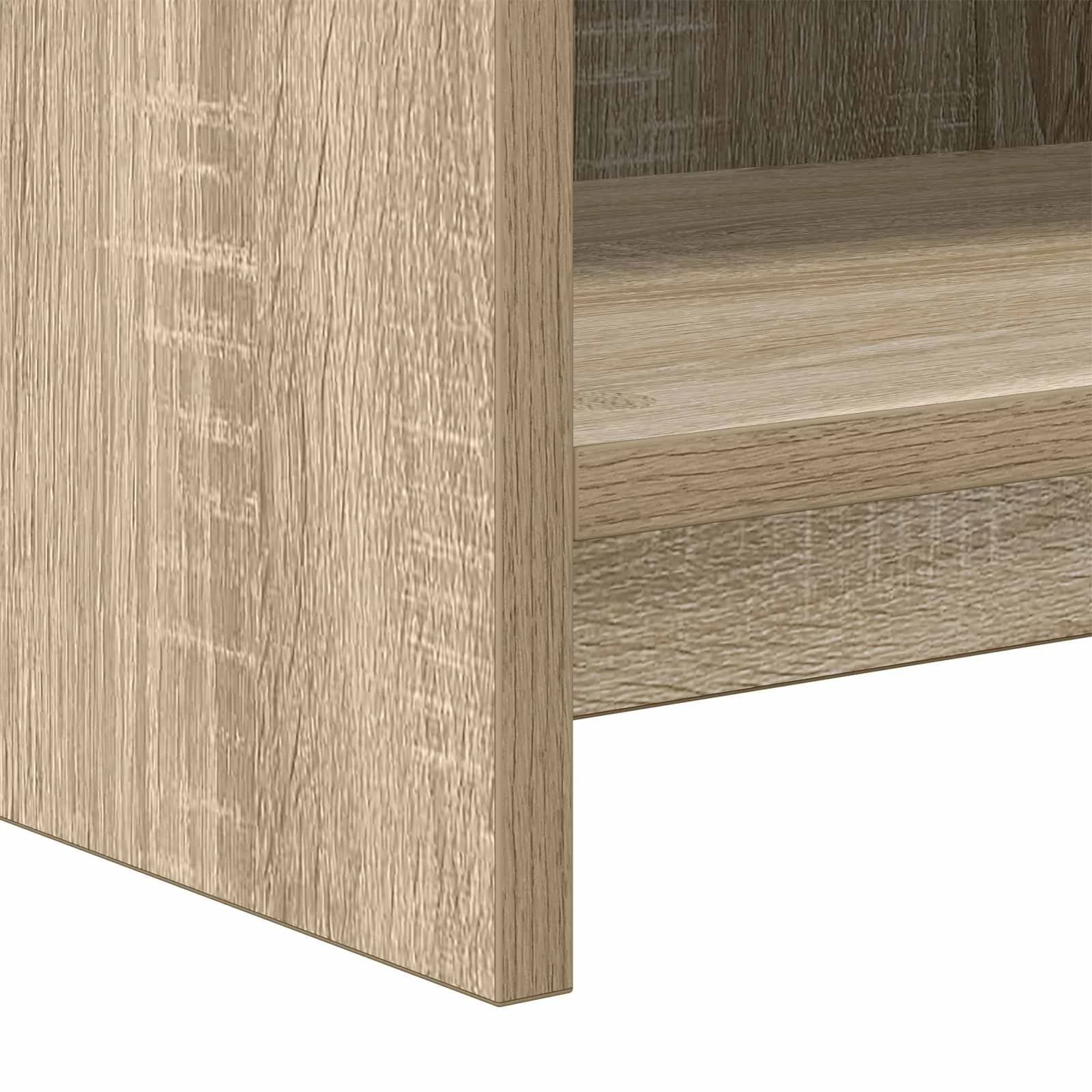 Knjižna omara Sonoma hrast 87,5 x 30 x 111 cm Inženirski les - slika 7