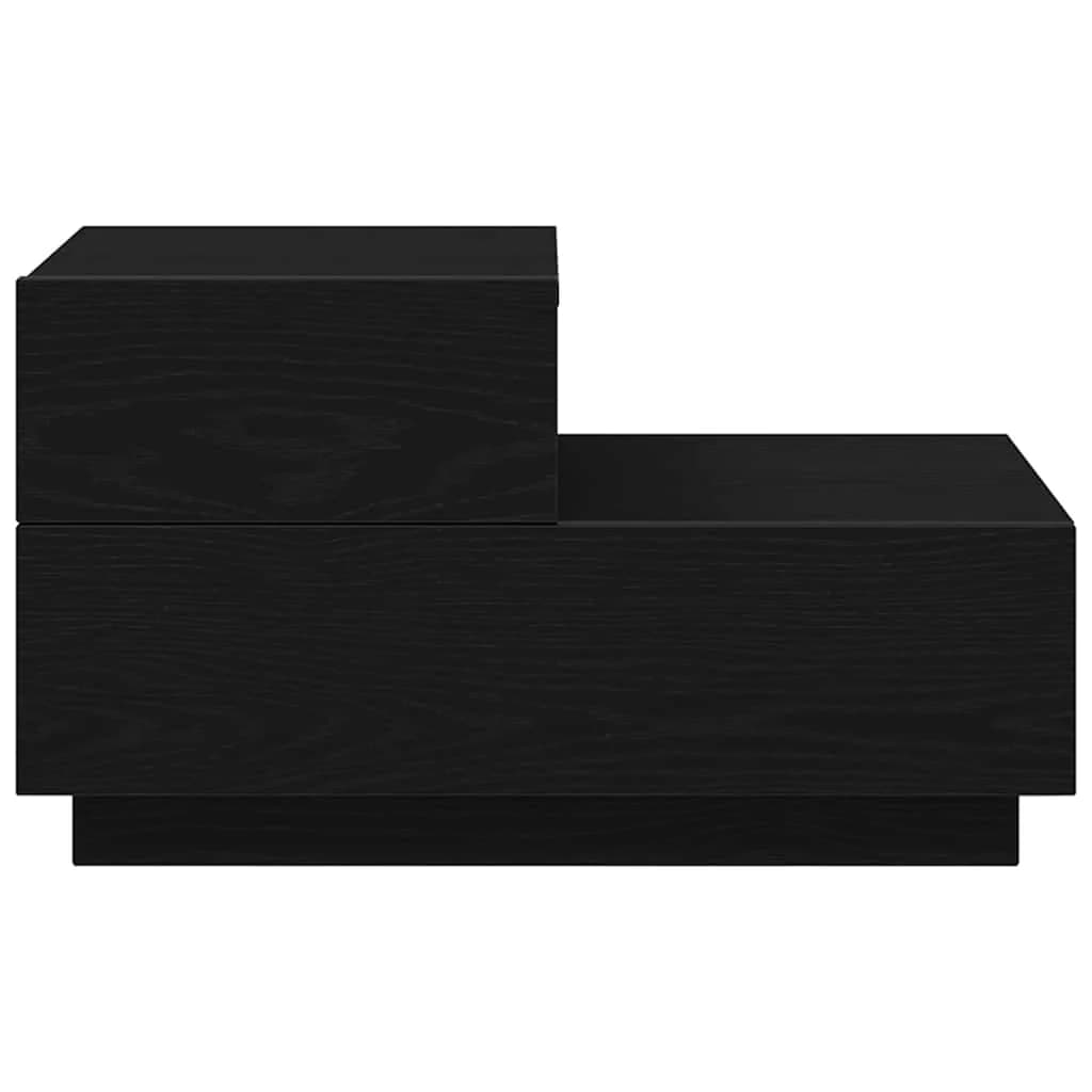 Nočna omarica Črna Orehovina 70 x 36 x 40,5 cm Inženirski les - slika 7