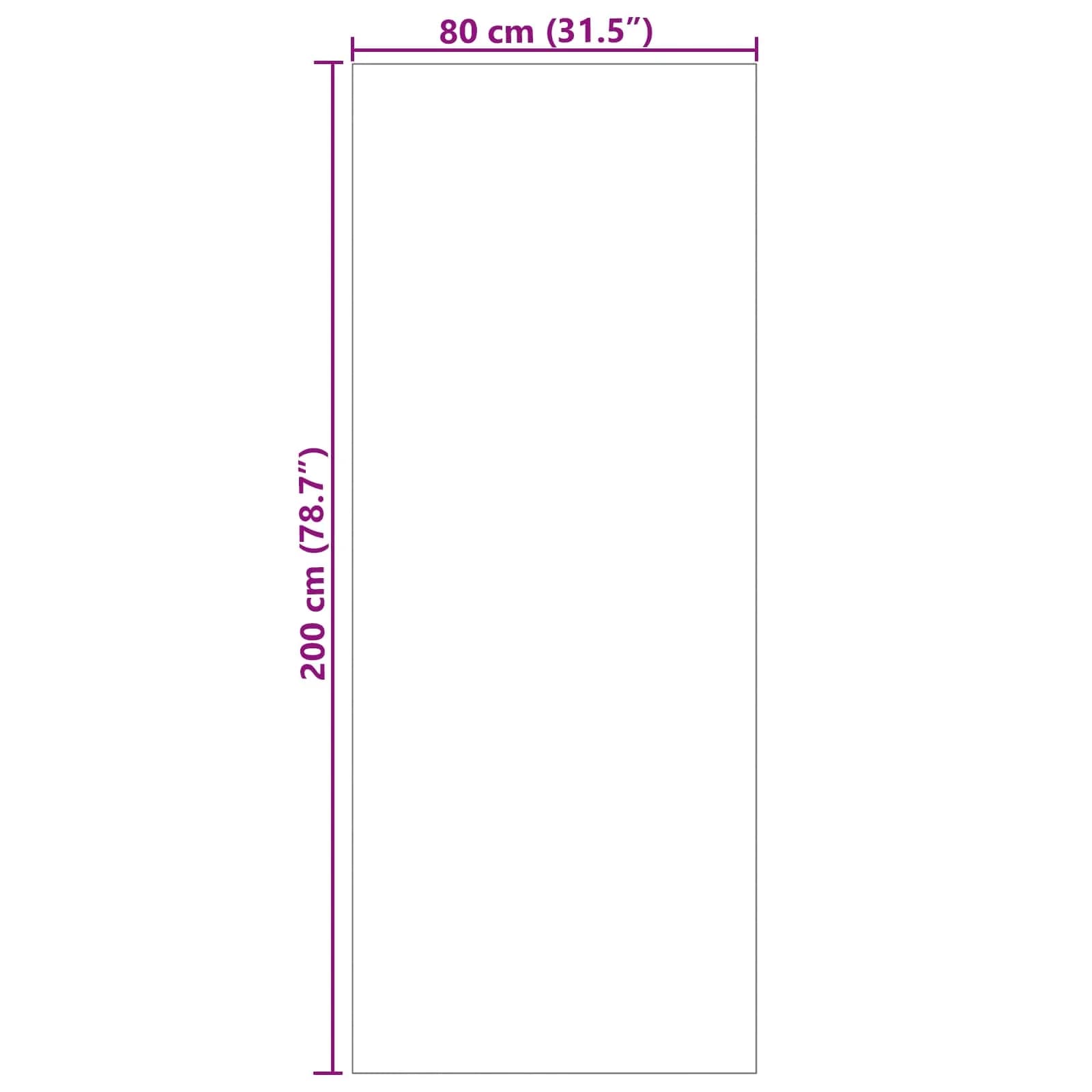 Preproge za površine SIROLO Krem 200 x 80 cm Poliester - slika 8