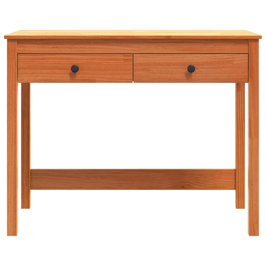 Miza Max Rjav Masivno borovo les 100 x 50 x 78 cm - slika 7