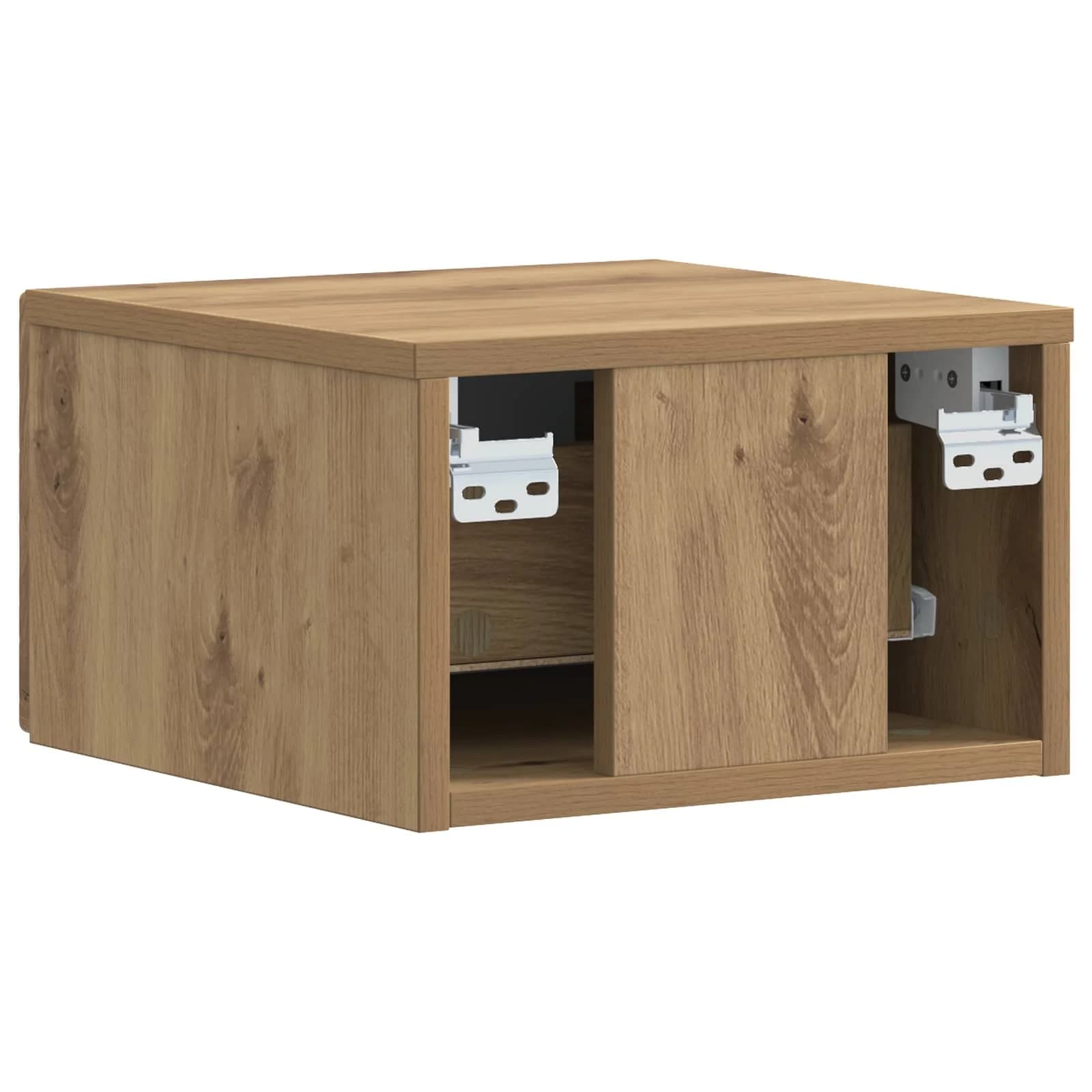 Stenski nočni omarici 2 kos Artisan hrast 49 x 34,5 x 20 cm - slika 8