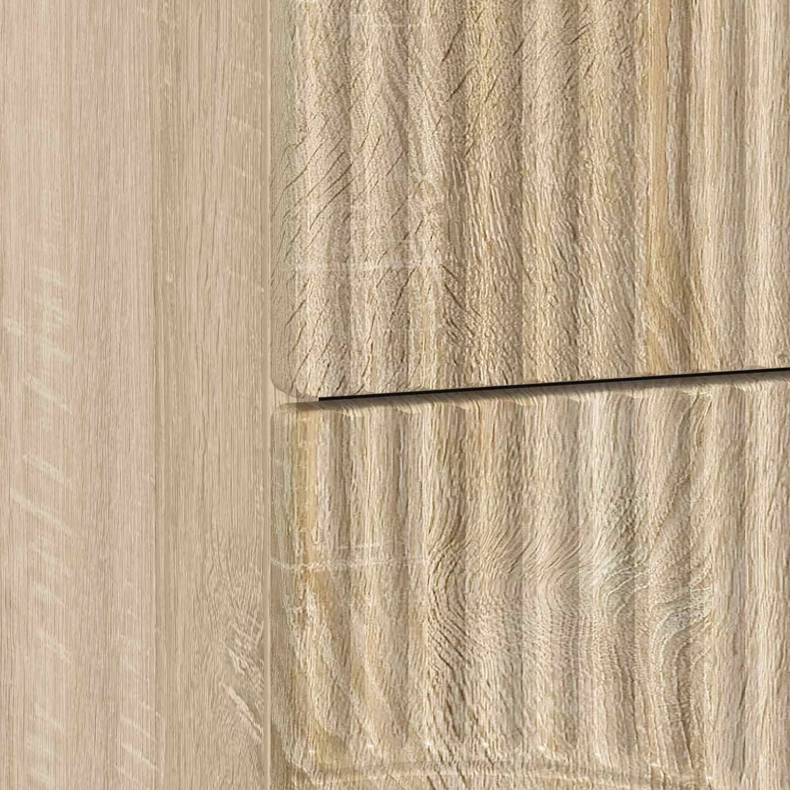 Nočna omarica Sonoma hrast 43 x 34,5 x 44,5 cm Inženirski les - slika 8