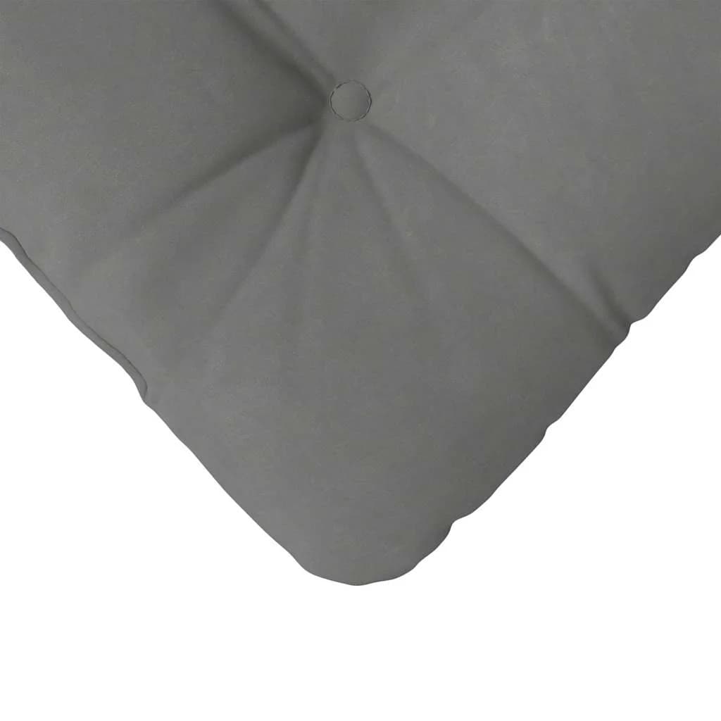 Sedežne blazine 4 kos Mikrofiber tkanina Temno siva 45 x 45 cm - slika 9