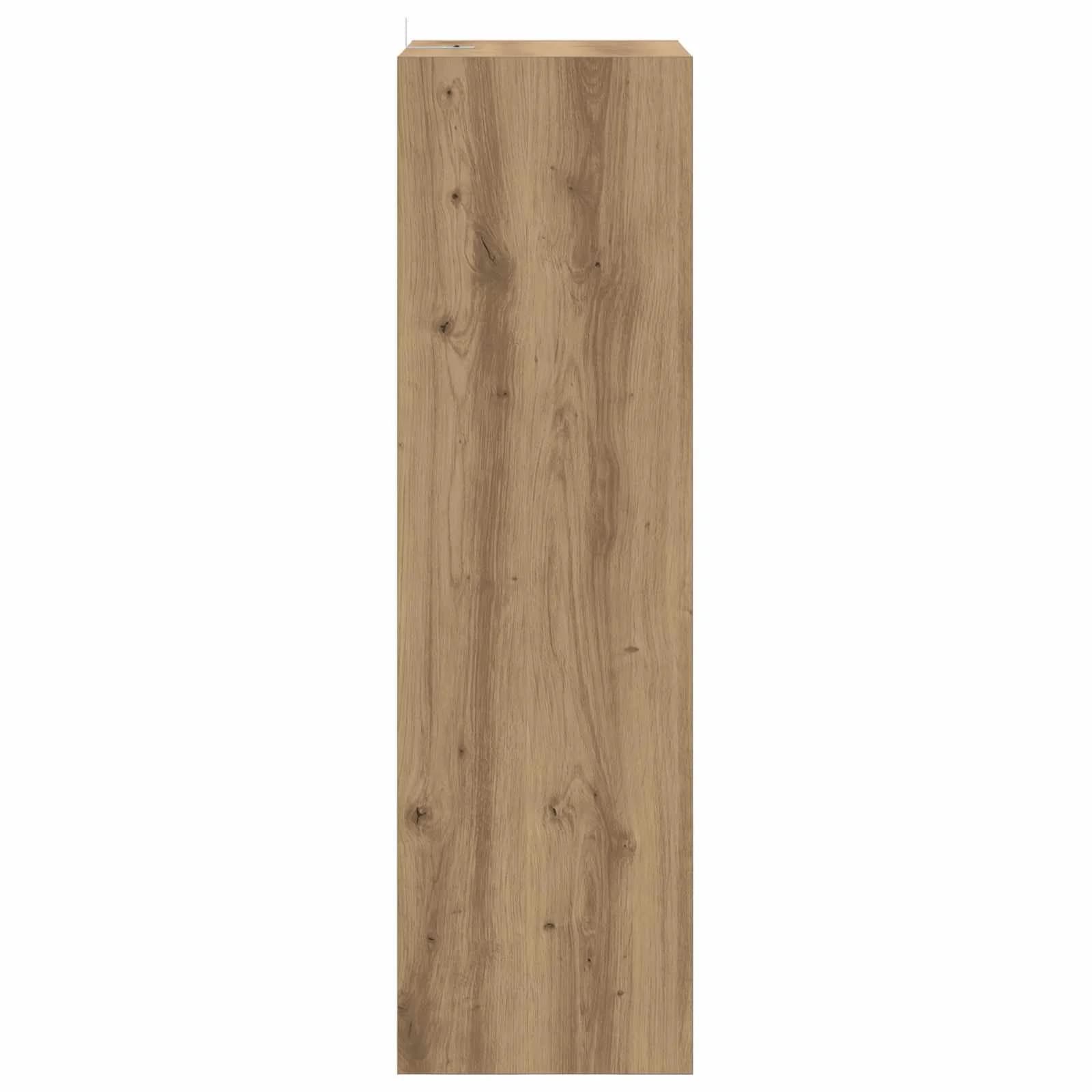 Knjigovni omar 3 nivojev 37 x 30 x 103 cm Inženirski les - slika 6