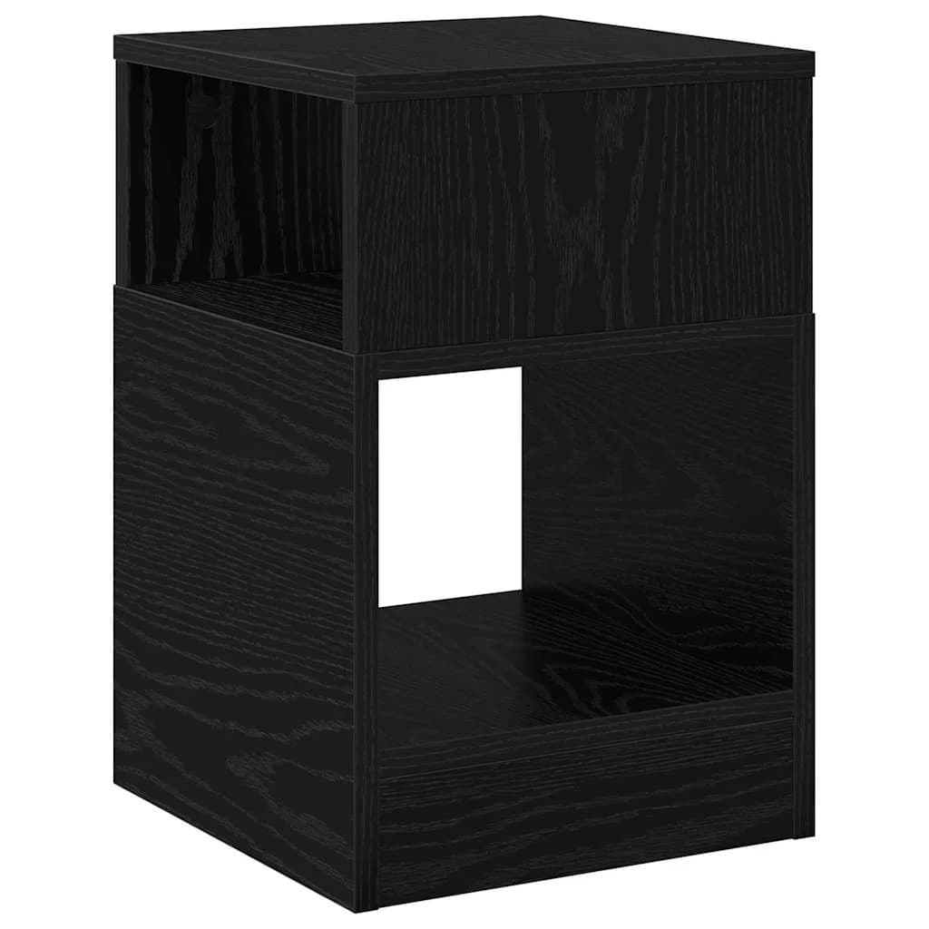 Stranska miza Črna Orehovina 30,5 x 30 x 45 cm Inženirski les - slika 2
