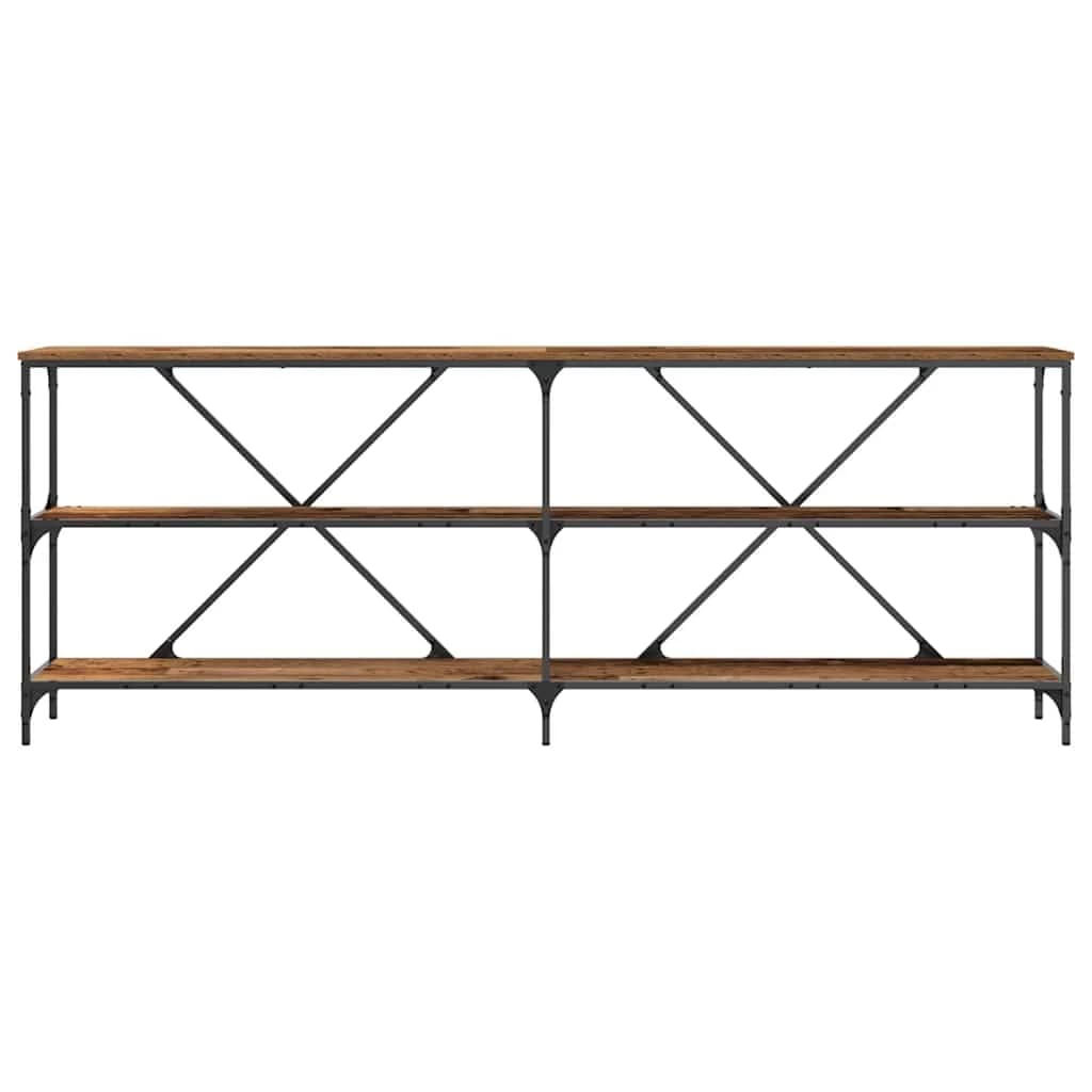 Konzolna miza Star les 200 x 30 x 75 cm Inženirski les - slika 5