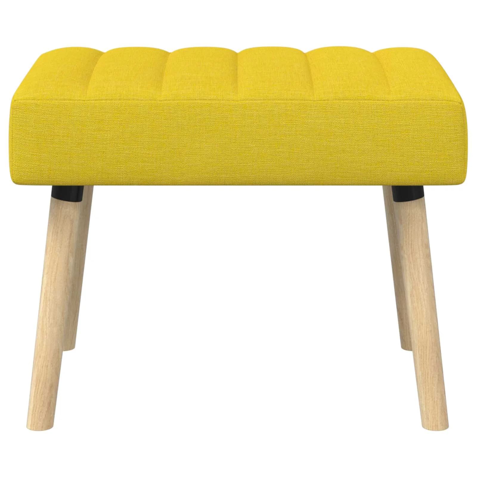 Bench z kanalnim oblazinjenjem Svetlo rumena 60 x 40 x 45 cm - slika 5