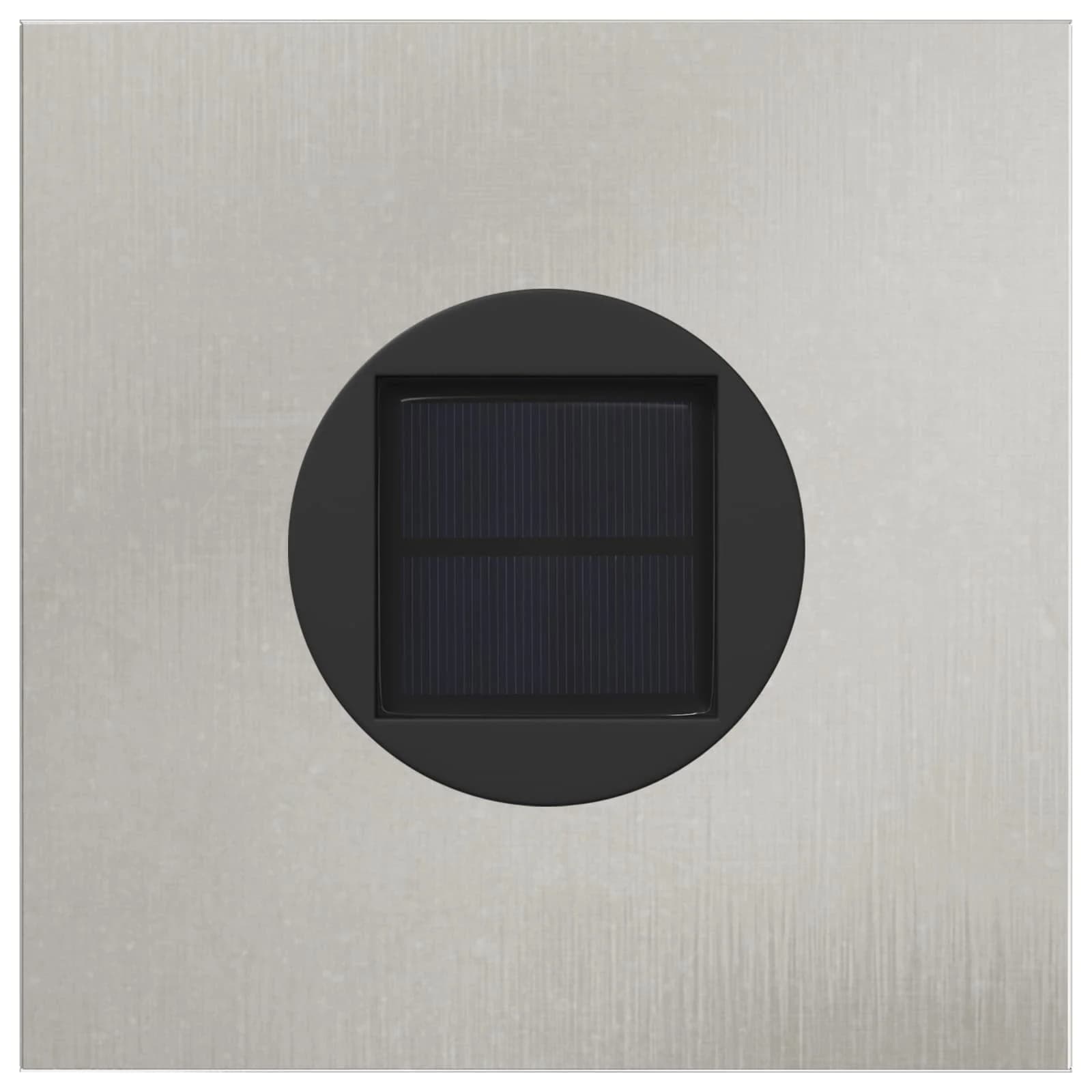 Solarno LED svetilo za pot 2 kos Toplo bela 18 x 18 x 50 cm - slika 7