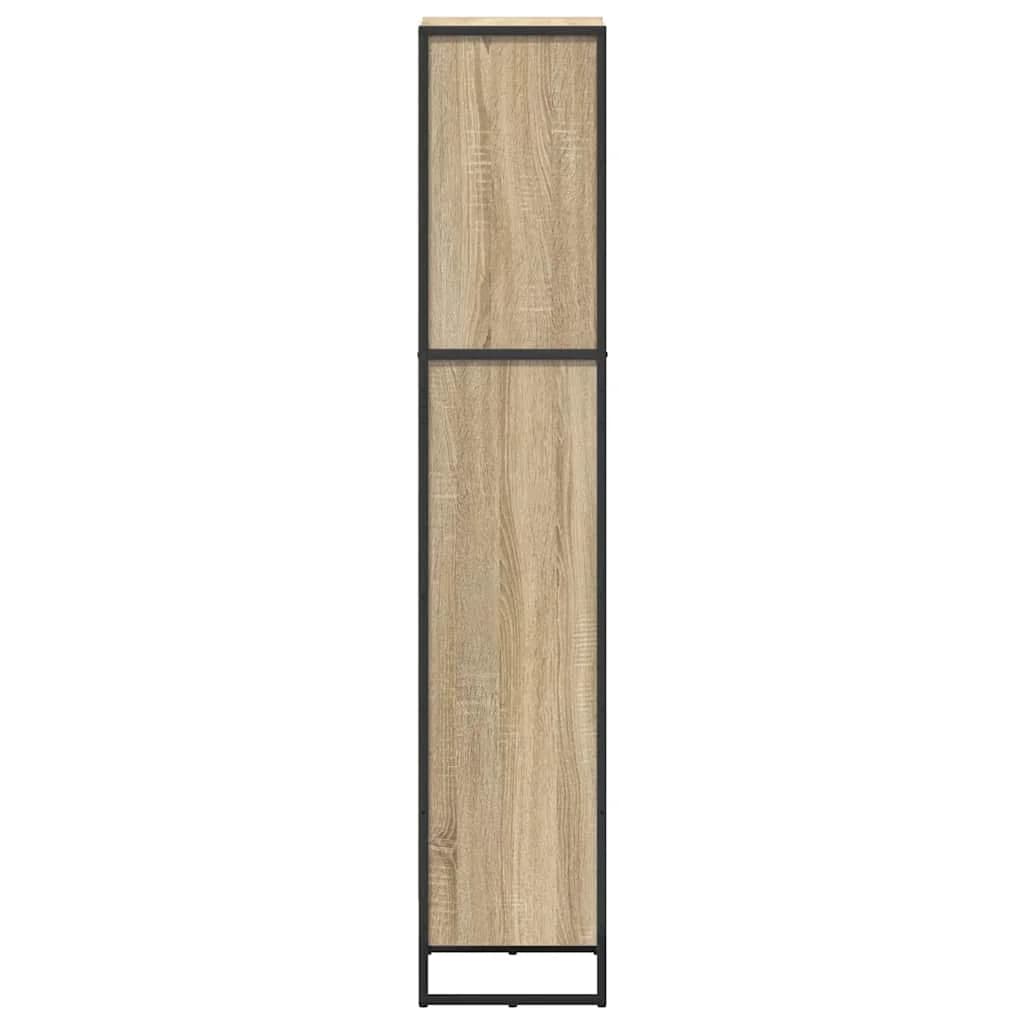Knjigovni omar 40 x 30 x 155 cm Inženirski les Sonoma - slika 6