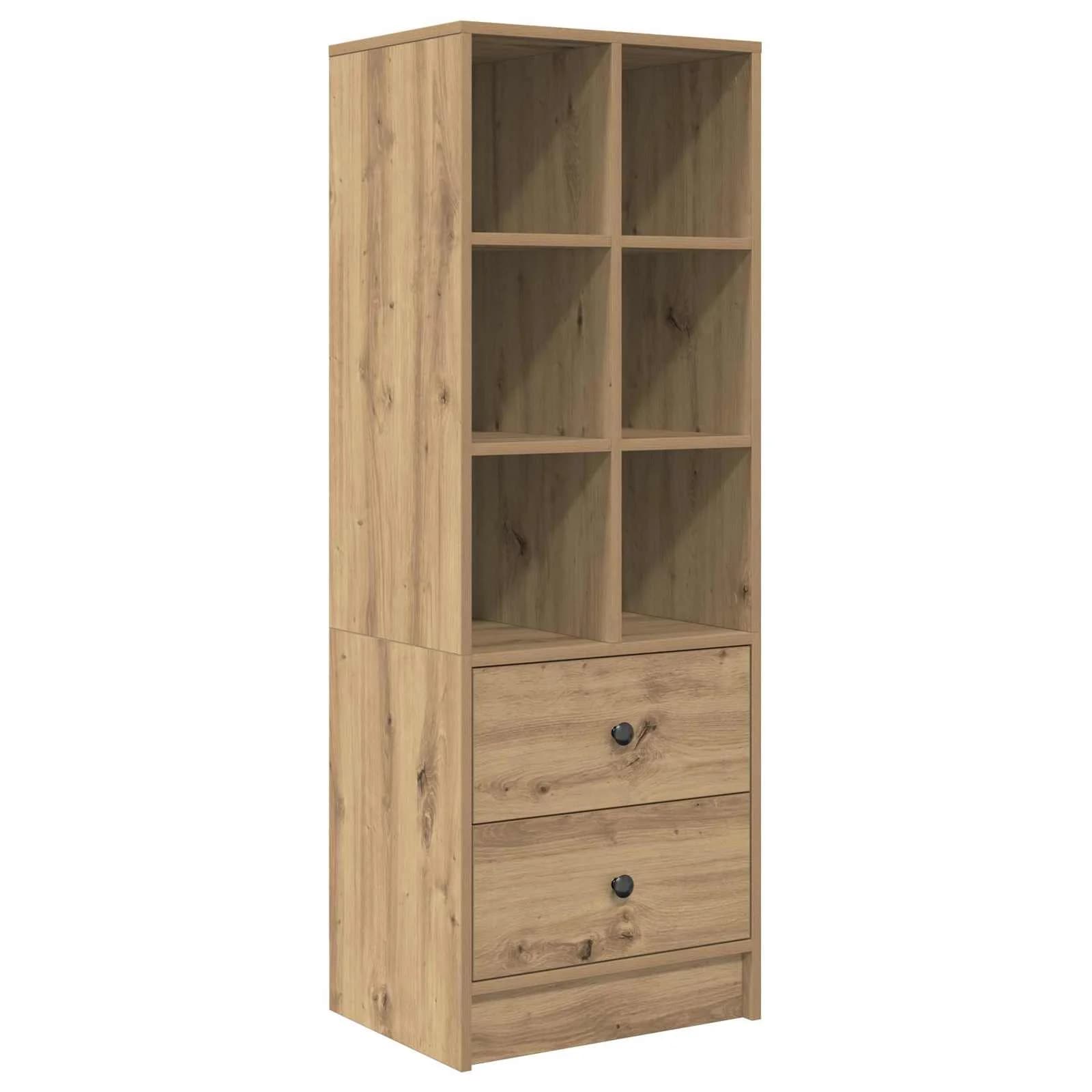 Miza Umetni hrast 105,5 x 50 x 127 cm 2 kos - slika 6