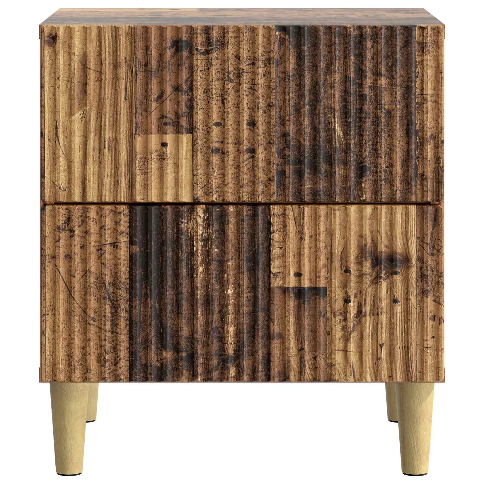 Nočna omarica 2 kos Star les 43 x 34,5 x 48 cm Inženirski les - slika 7