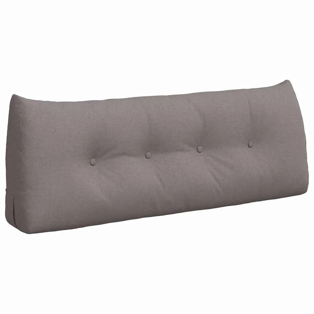 Poglavni vzglavnik Taupe 120 x 24 x 50 cm blago - slika 2