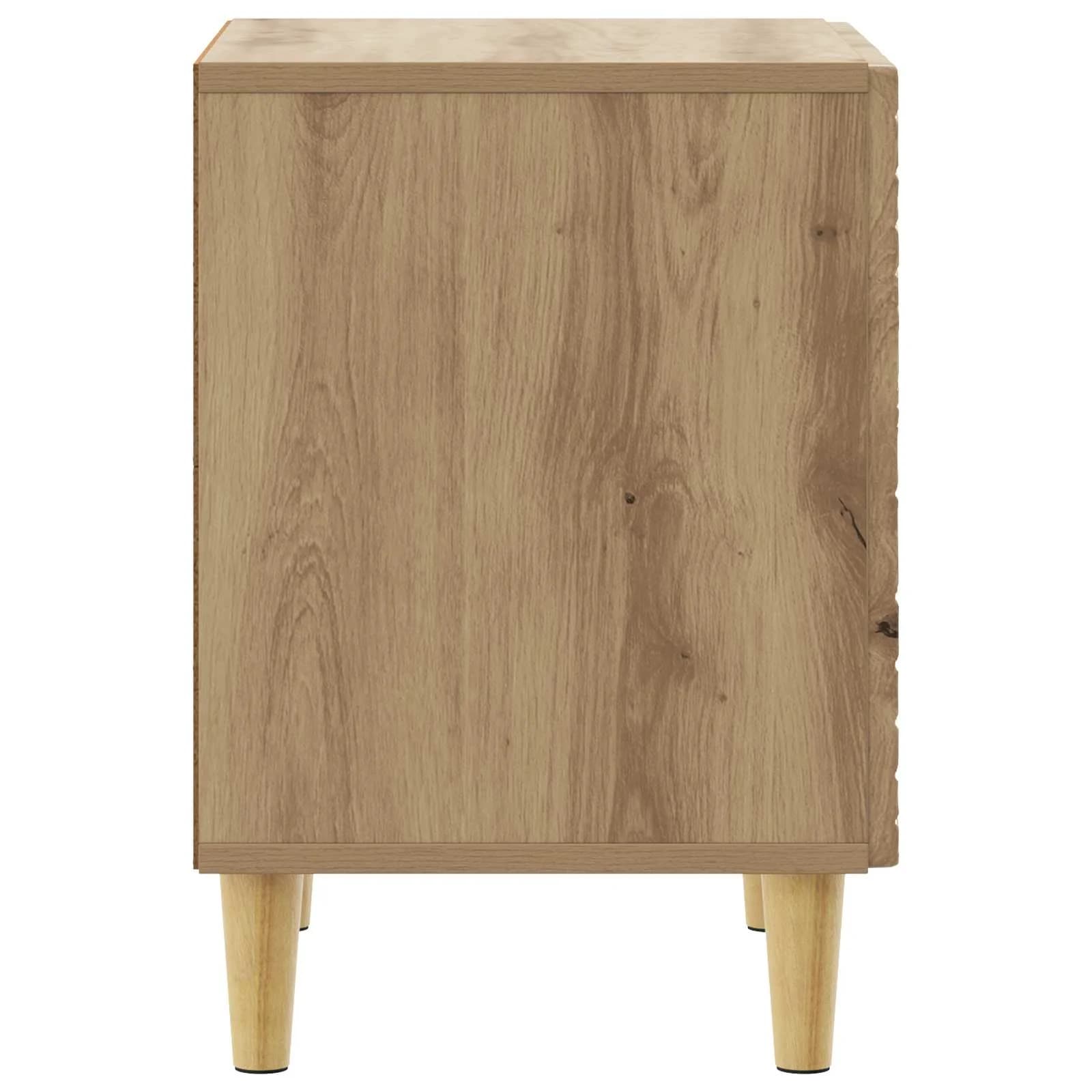 Nočna omarica Artisan hrast 43 x 34,5 x 50 cm Inženirski les - slika 5