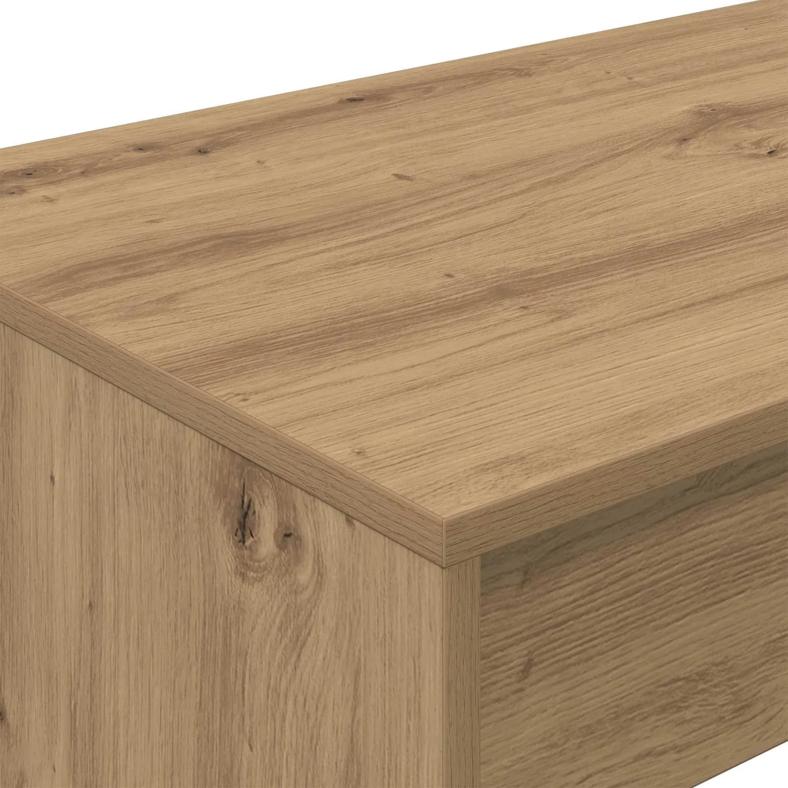 Posteljski pisalni miza Artisan hrast Inženirski les - slika 6