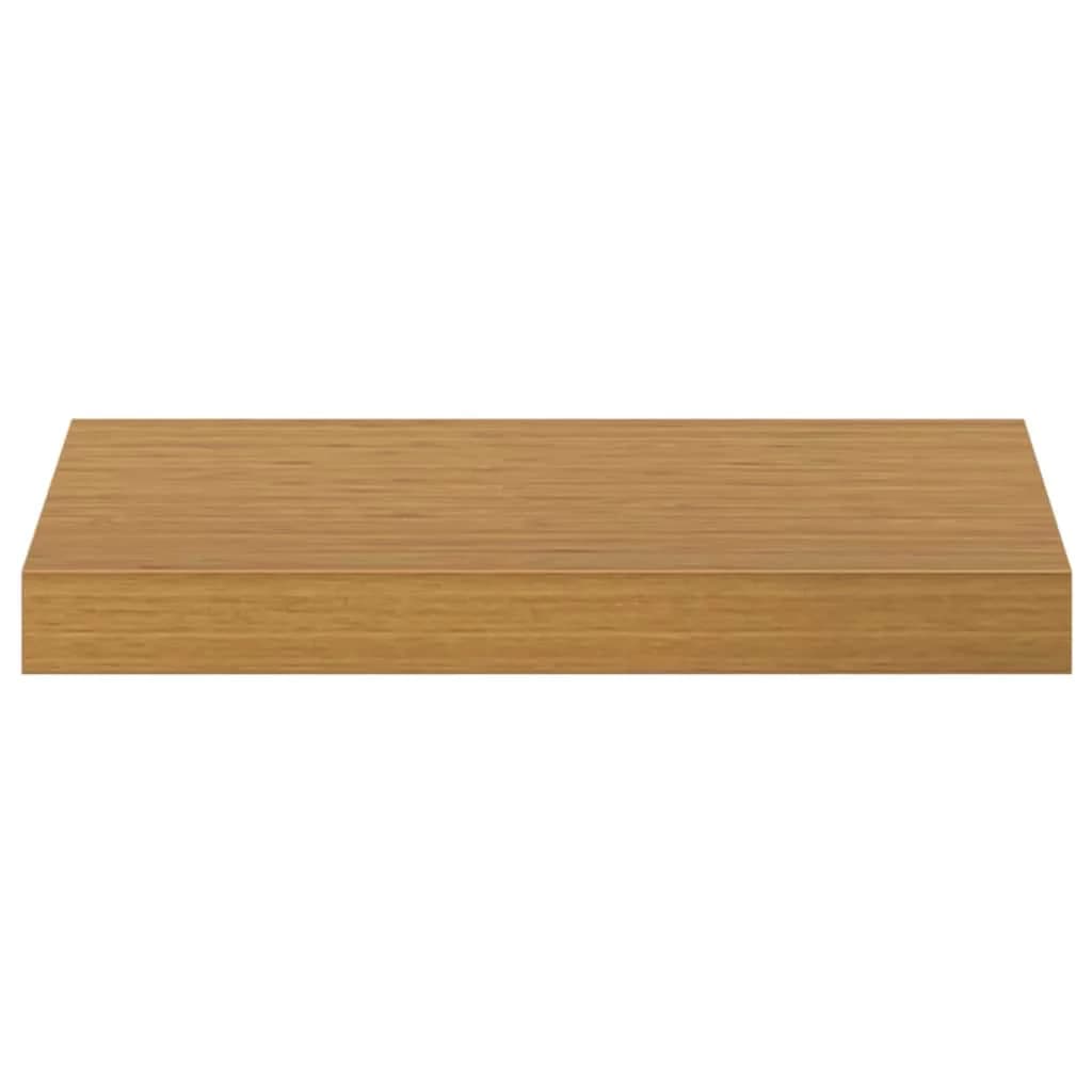 Stenska polica Montaža za steno 4 kos Bež 40 x 23,5 x 3,8 cm - slika 7