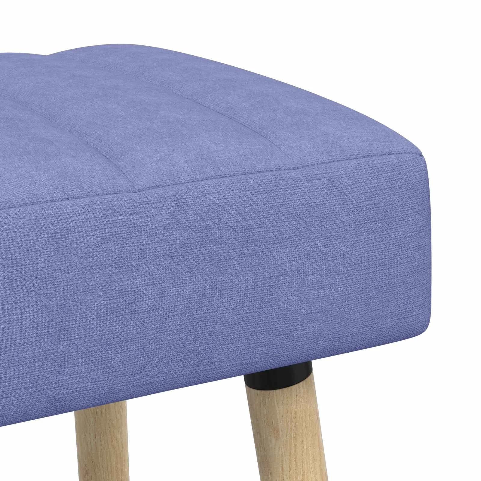 Bench z kanalnim oblazinjenjem Jeans modra 60 x 40 x 45 cm - slika 6