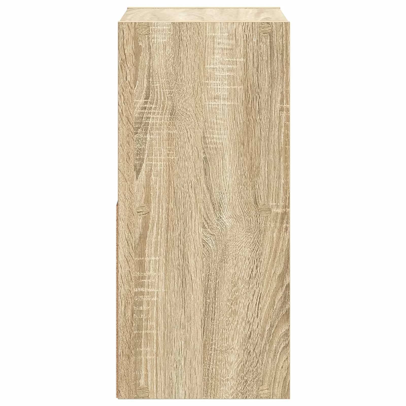 Nočna omarica 2 kos Sonoma hrast 30,5 x 27 x 59,5 cm - slika 7