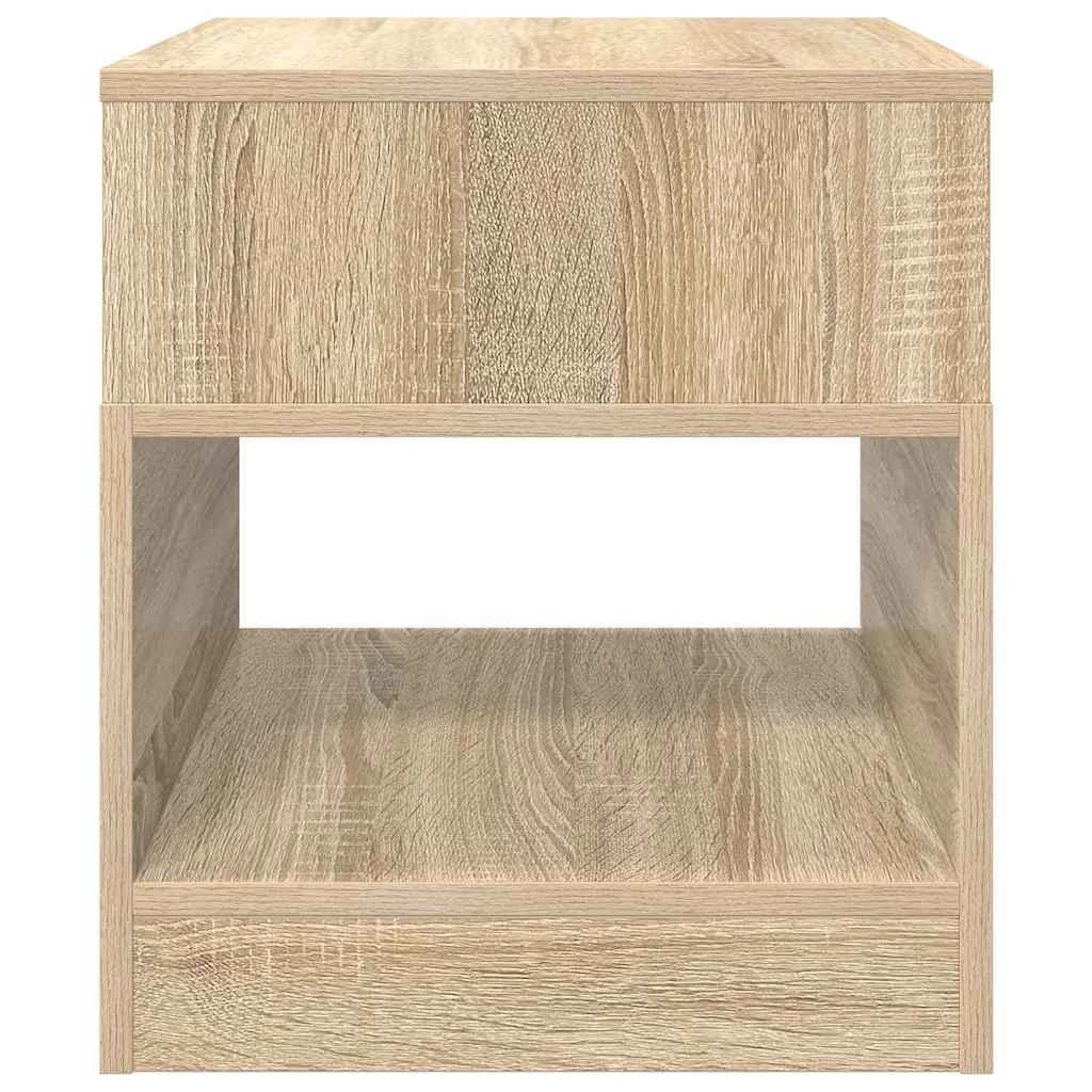 Stranska miza Sonoma hrast 40,5 x 40 x 45 cm Inženirski les - slika 5
