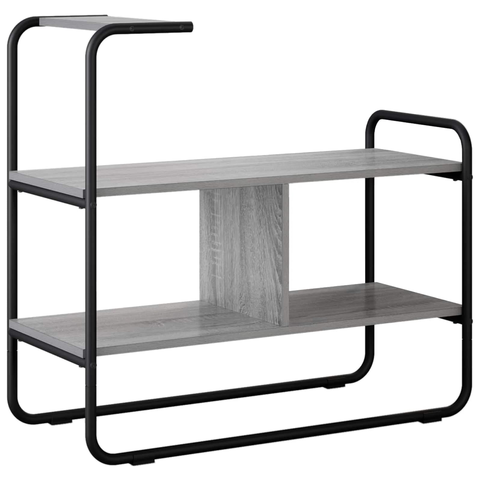 Konzolna miza Siva Sonoma 80 x 35 x 75 cm Inženirski les - slika 2