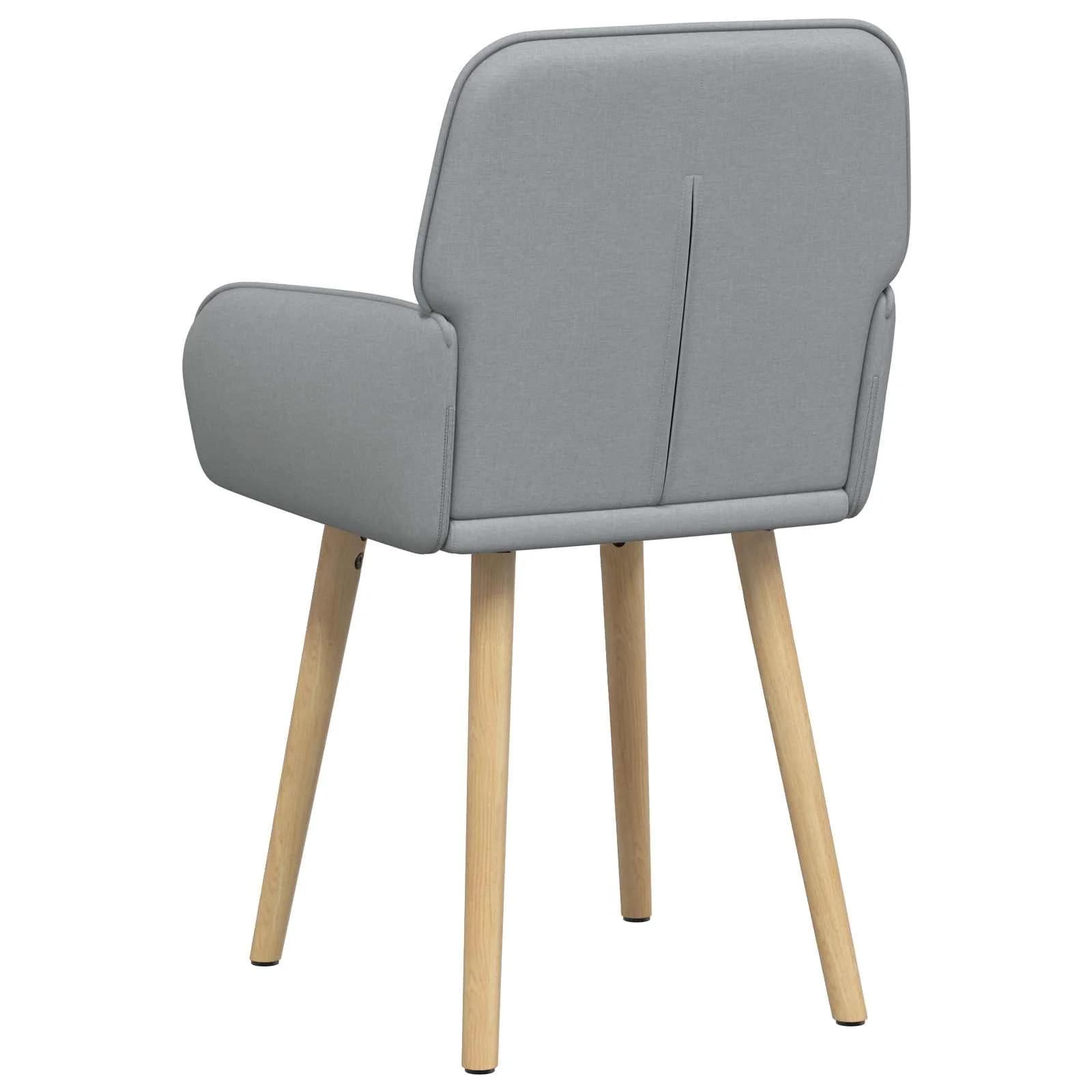 Jedilni stoli 2 kos Blago Svetlo siva 56,5 x 50 x 87,5 cm - slika 5