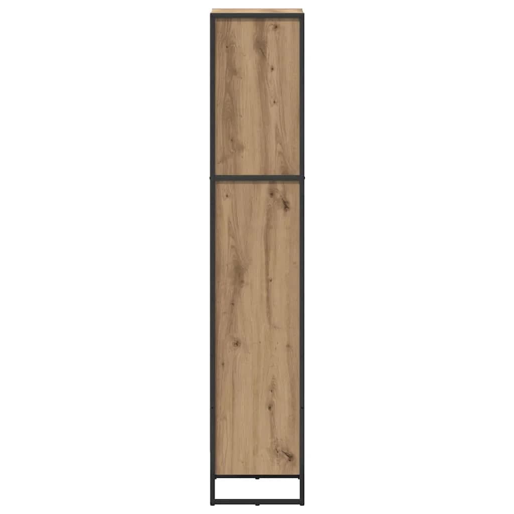 Knjigovni omar 40 x 30 x 155 cm Inženirski les Oreh - slika 6