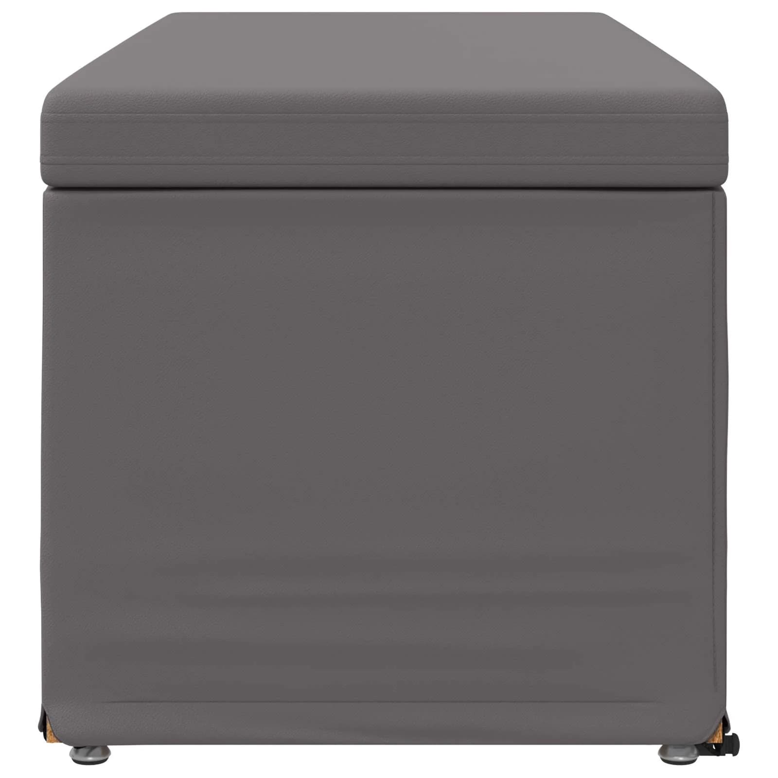 Stolica Siva 101 x 41 x 40 cm Umetno Usnje in Umetno Leseno - slika 5