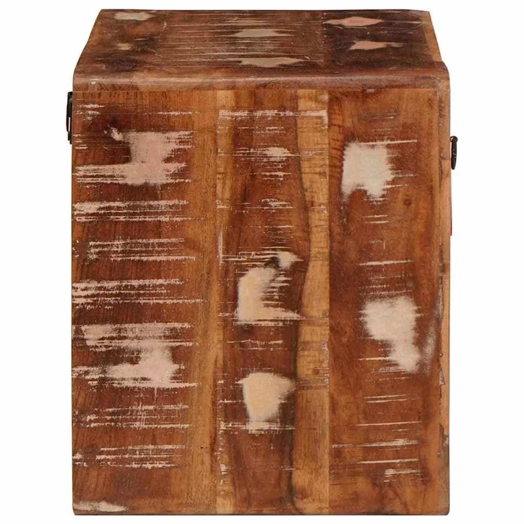 Visok stenski nočni omarici s polico večbarvno 40 x 30 x 36 cm - slika 6