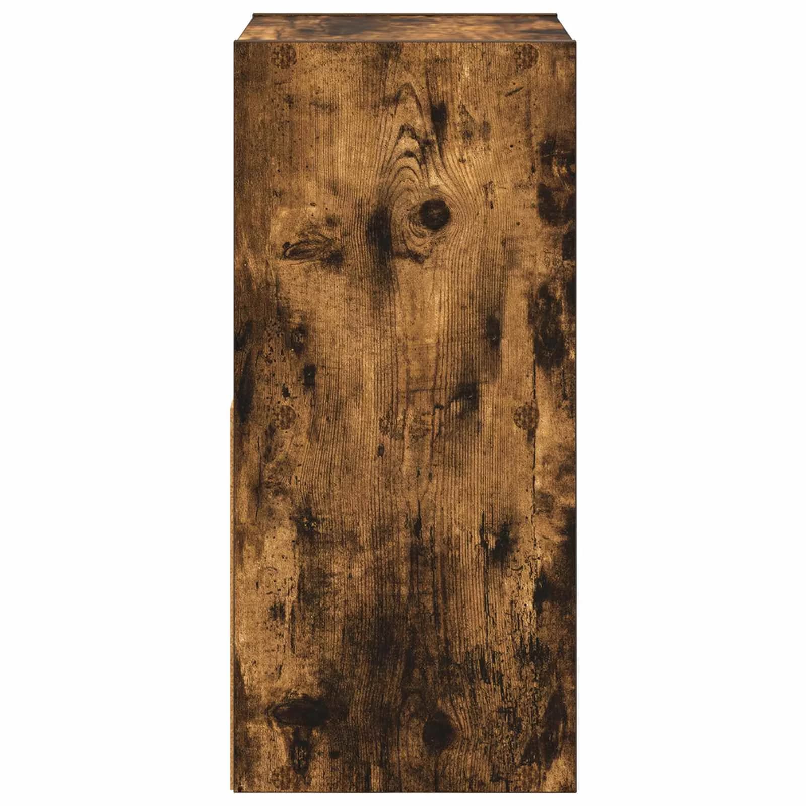 Nočna omarica Dimljeni oreh 30,5 x 27 x 59,5 cm Inženirski les - slika 7