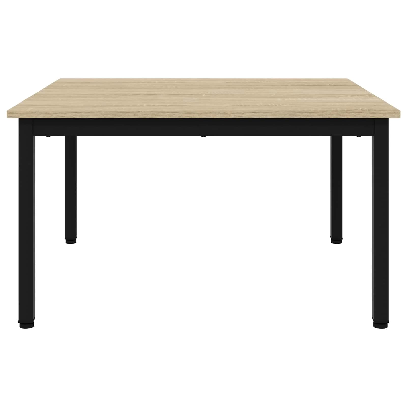 Klubska miza Sonoma 80 x 80 x 45 cm Inženirski les - slika 6