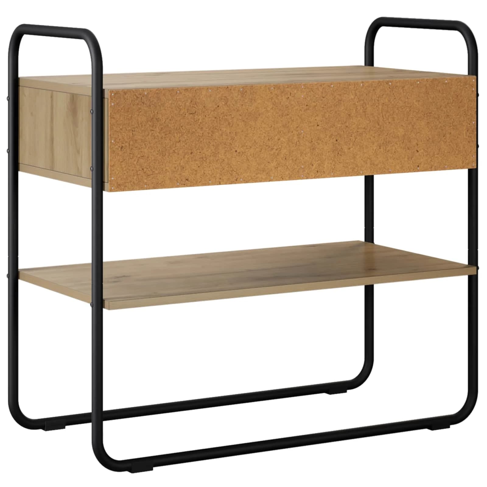 Konzolna miza Artisan hrast 100 x 40 x 75 cm Inženirski les - slika 7