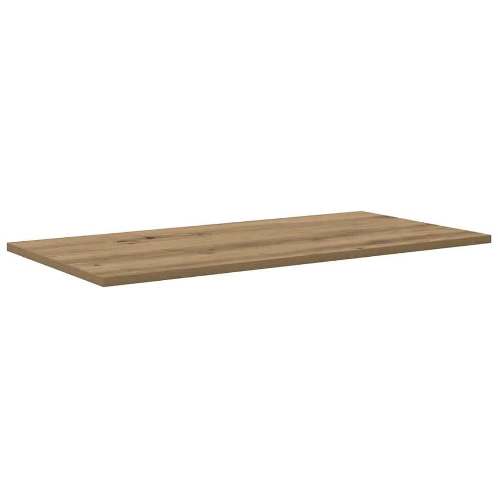 Polica za knjige 3 nivojev 4 kos 80 x 40 x 1,5 cm Rjava - slika 5