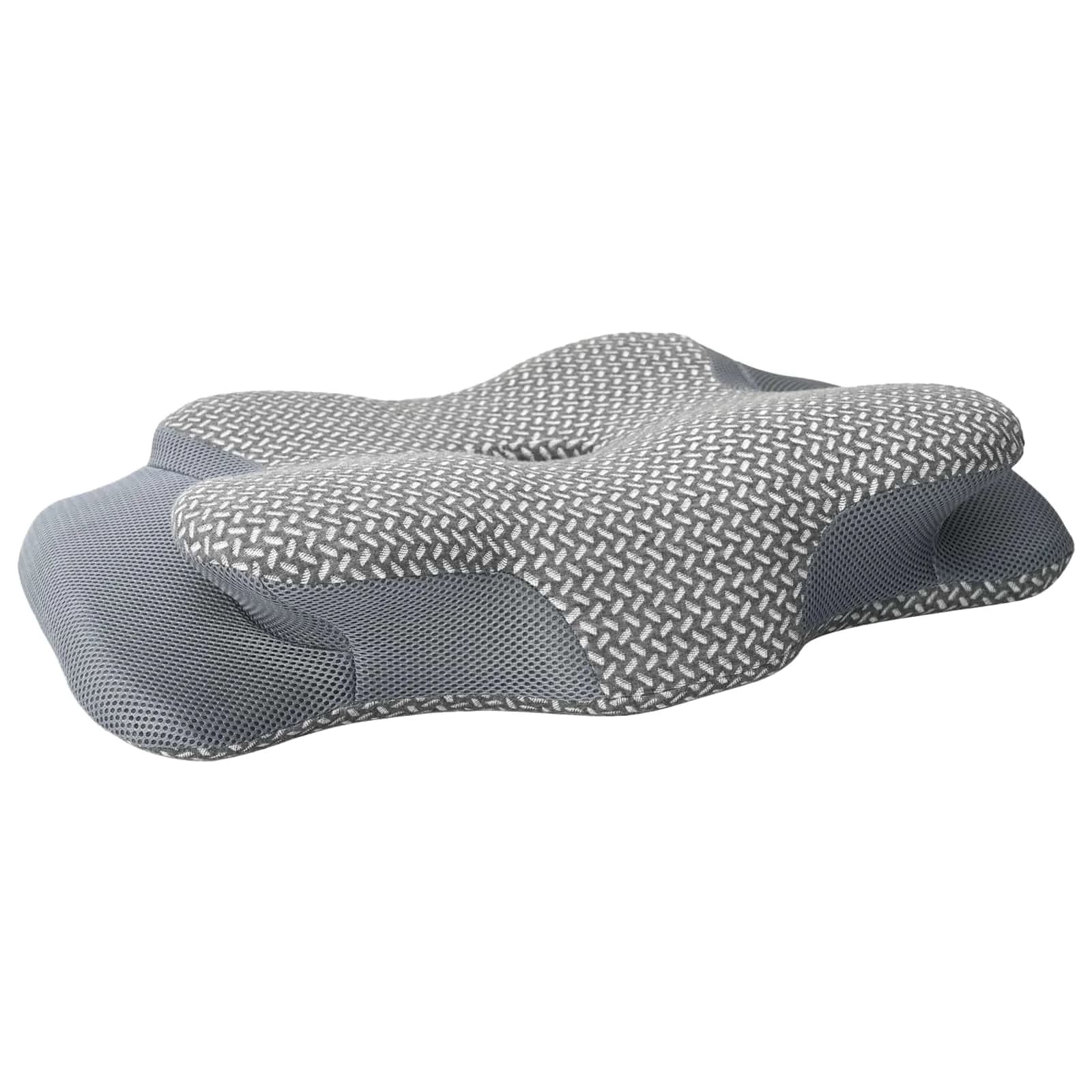 Vzglavnik za vrat Siva Spominska pena 58 x 38 x 12 cm - slika 7