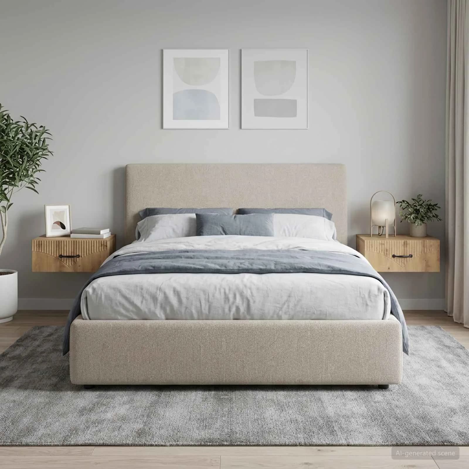 Stenski nočni omarici 2 kos Artisan hrast 49 x 34,5 x 20 cm - slika 4