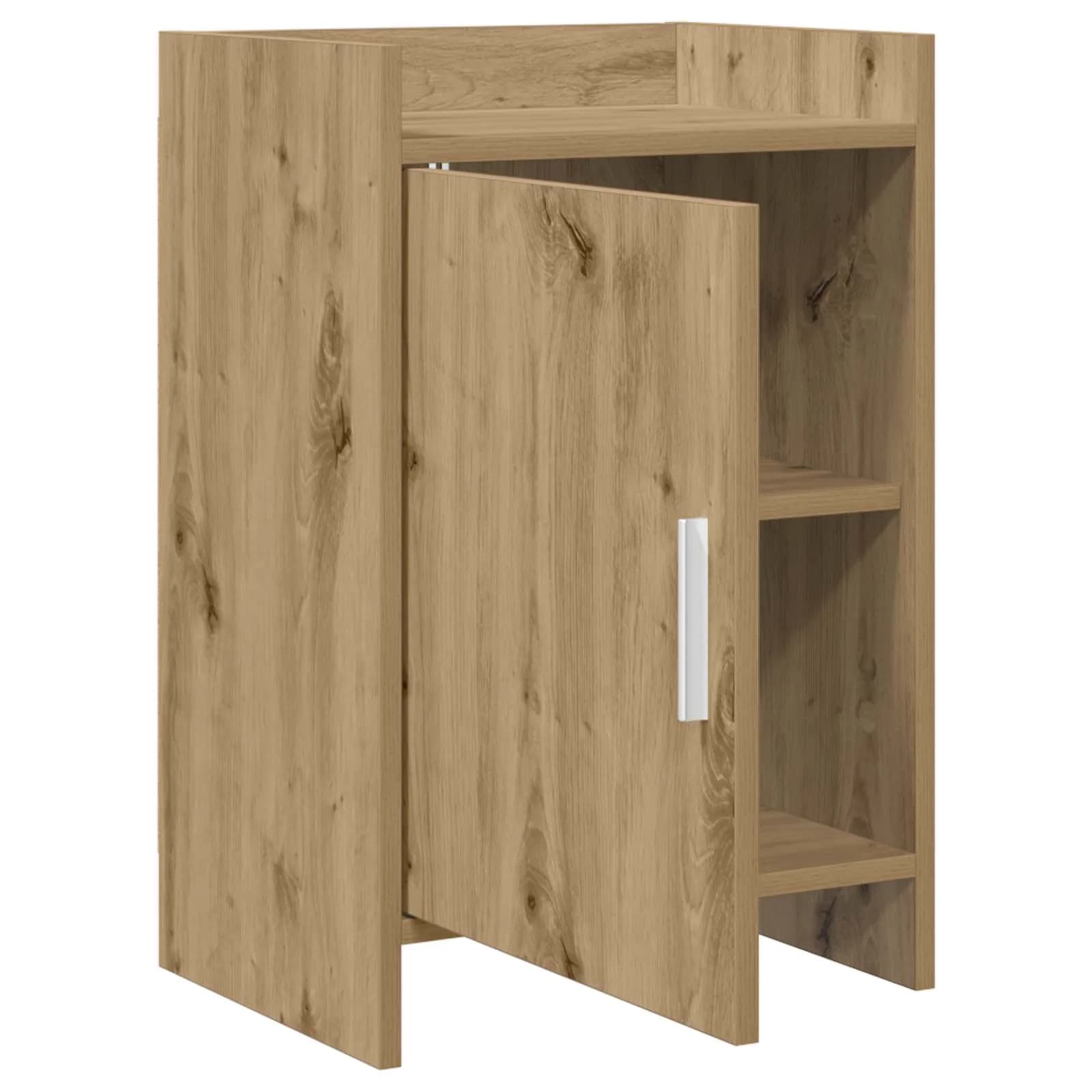Posteljne mize Artisan hrast 40 x 30 x 60 cm Inženirski les - slika 3