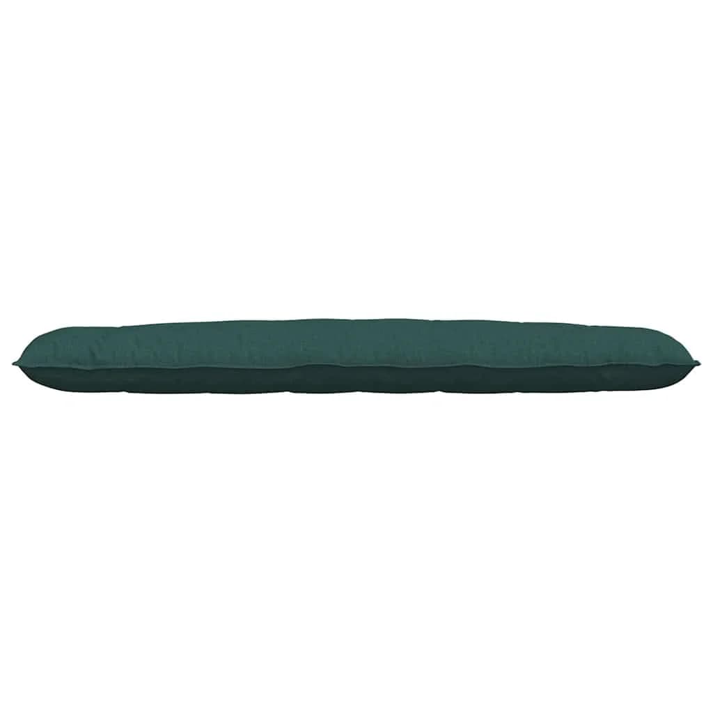 Poglavni vzglavnik Temno zelena 200 x 19 x 50 cm blago - slika 5