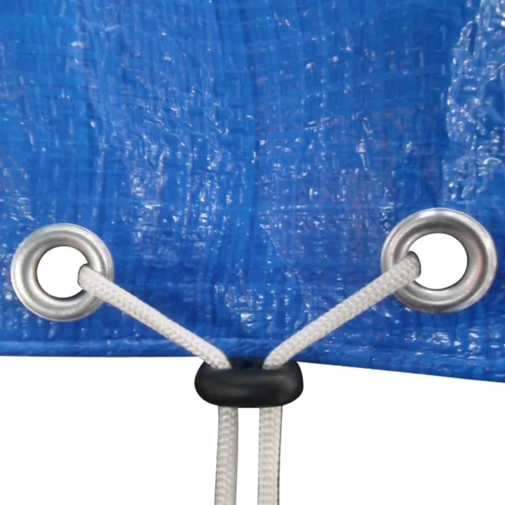 Pokrivalo za bazen PE okroglo 2 kosa 460 cm 90 g/m² - slika 7