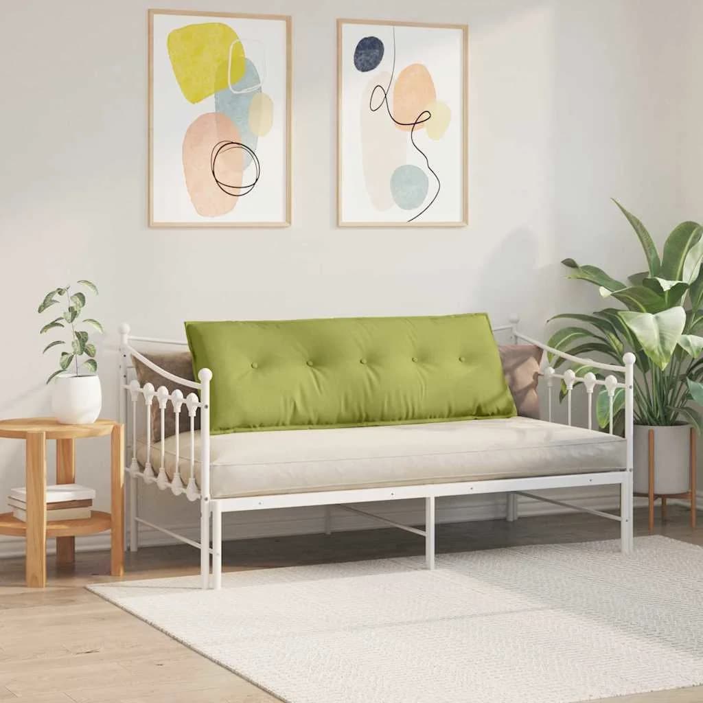 Poglavni vzglavnik Svetlo zelena 140 x 19 x 50 cm blago - slika 4